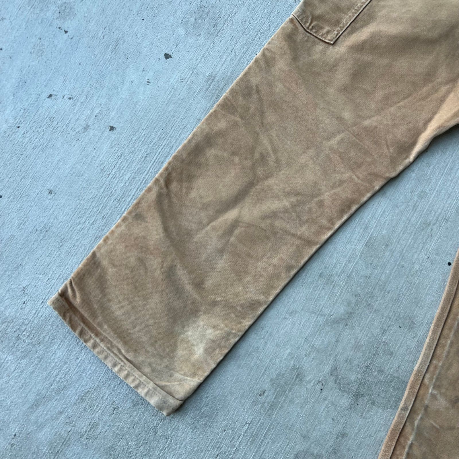 Carhartt × Vintage Carhartt brown double knee work wear carpenter pants Size US 32 / EU 48 - 9 Thumbnail