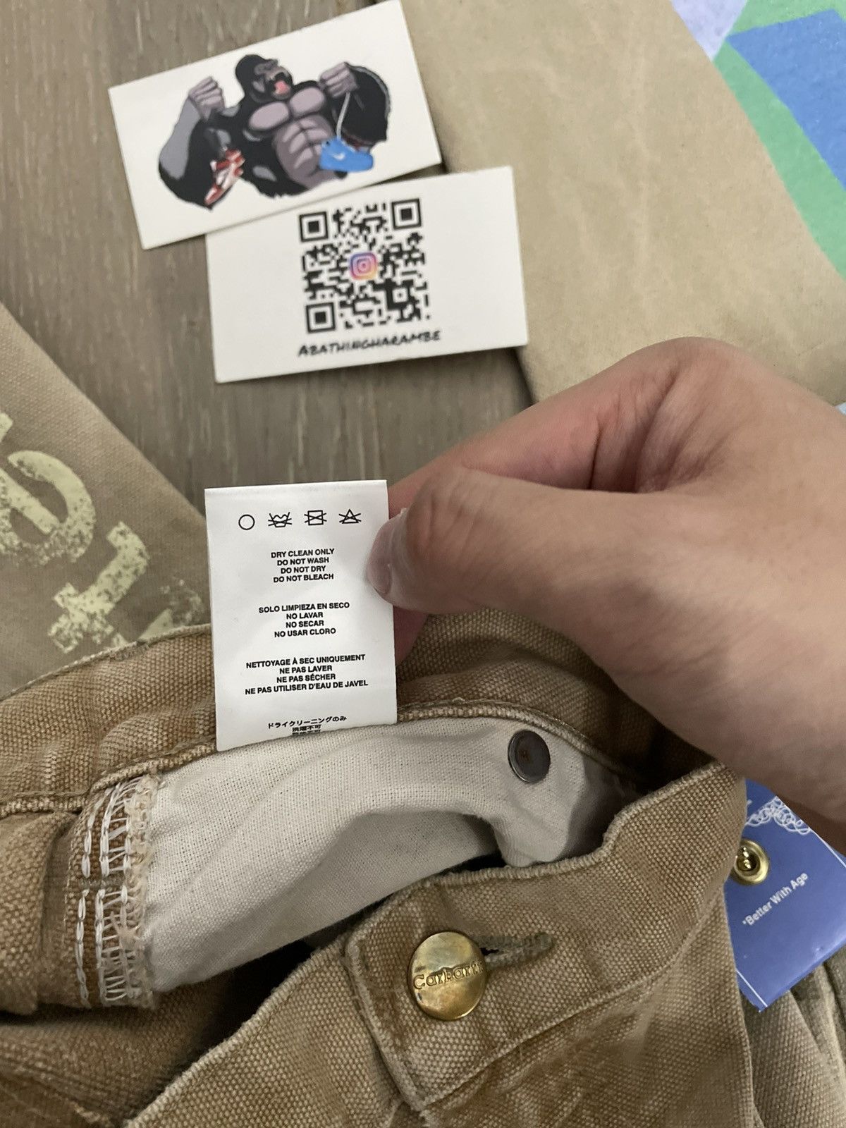 Better With Age Better With Age Knucklehead Double Knee Carpenter Pants Size US 34 / EU 50 - 8 Thumbnail