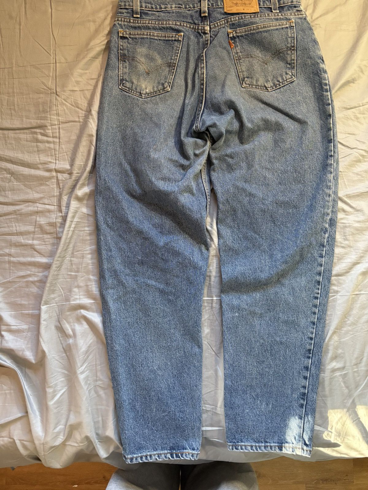 Levi's Vintage Old Levi’s Orange Tab Jeans Size US 34 / EU 50 - 2 Thumbnail