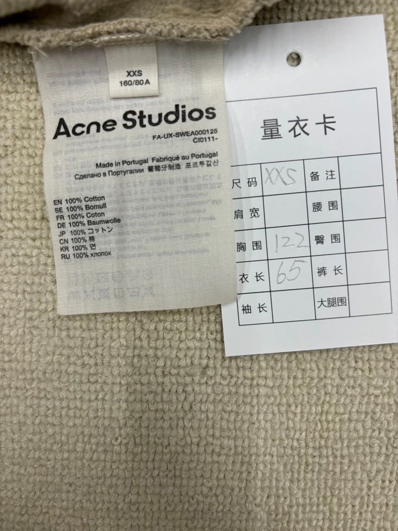 Acne Studios Acne Studios FW22 Face Faded Zip Hoodie Jacket 2504-Nextarr Size US XXS / EU 40 - 5 Thumbnail