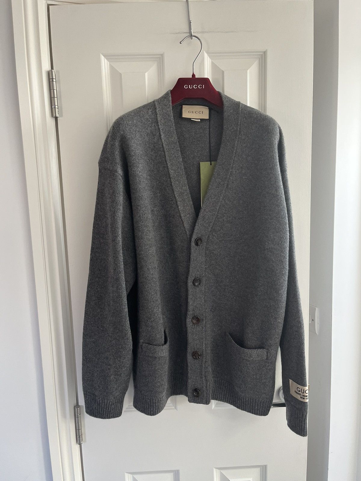 Gucci Gucci Cashmere Cardigan Size US L / EU 52-54 / 3 - 1 Thumbnail