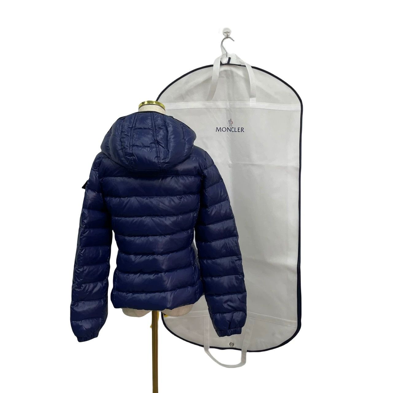 Moncler Moncler Blue Down Jacket Size US M / EU 48-50 / 2 - 2 Thumbnail