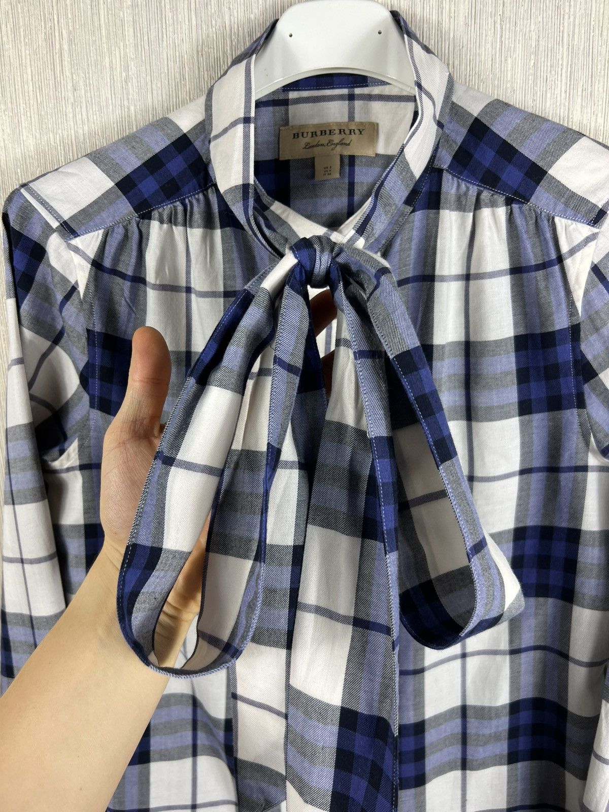 Burberry Burberry London nova check plaid checked with large bow Size XS / US 0-2 / IT 36-38 - 9 Thumbnail