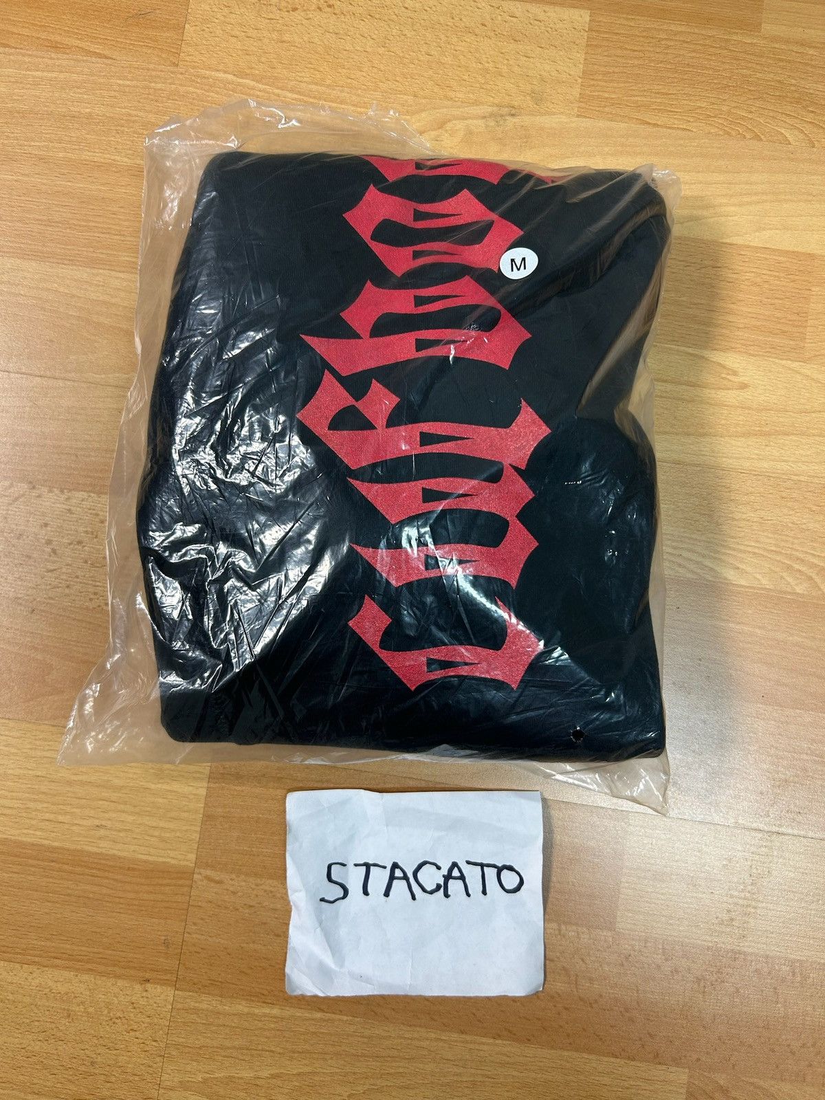 Rap Tees × Vintage CUFBOYS Sweatpants Black/Red Size US 32 / EU 48 - 2 Thumbnail