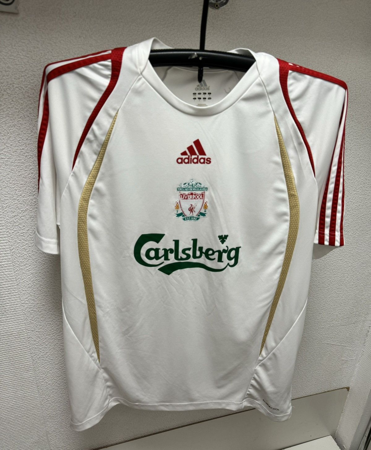 Liverpool Adidas Carlsberg Jersey | Grailed