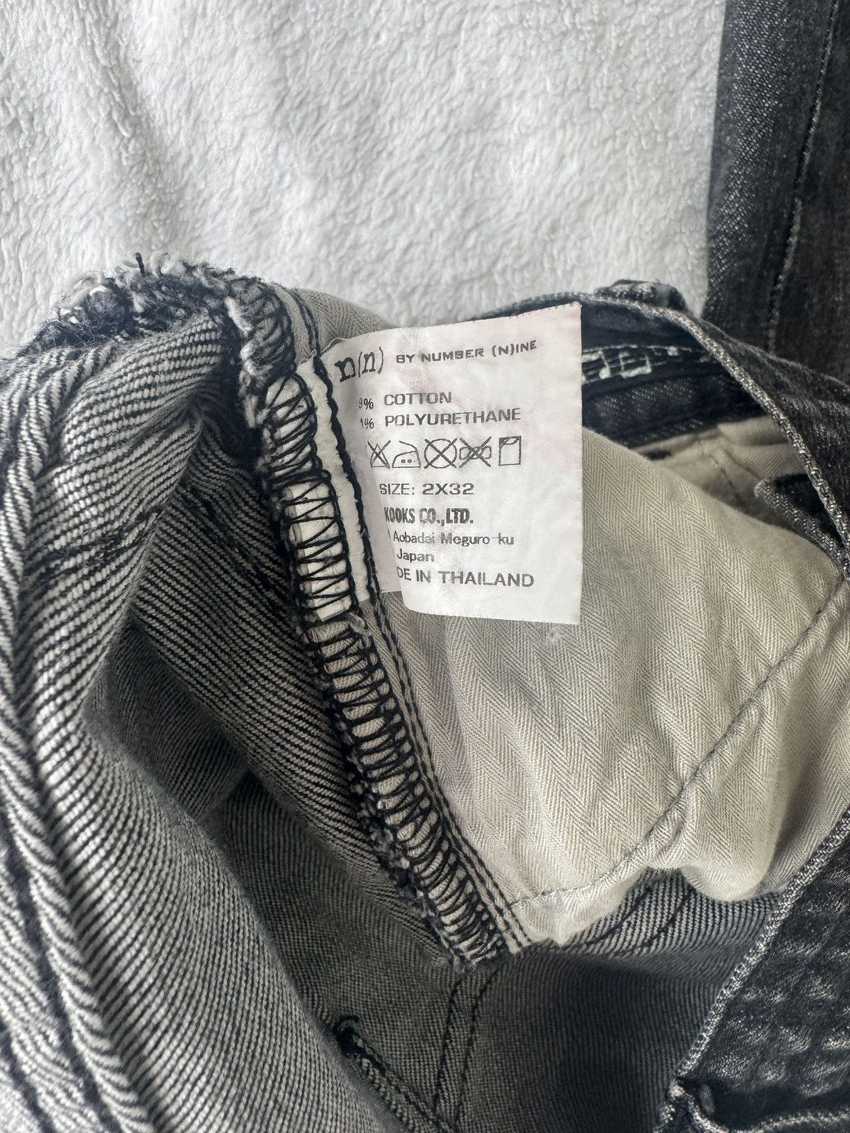 Number (N)ine Number (n)ine darted denim musical notes Size US 32 / EU 48 - 3 Thumbnail
