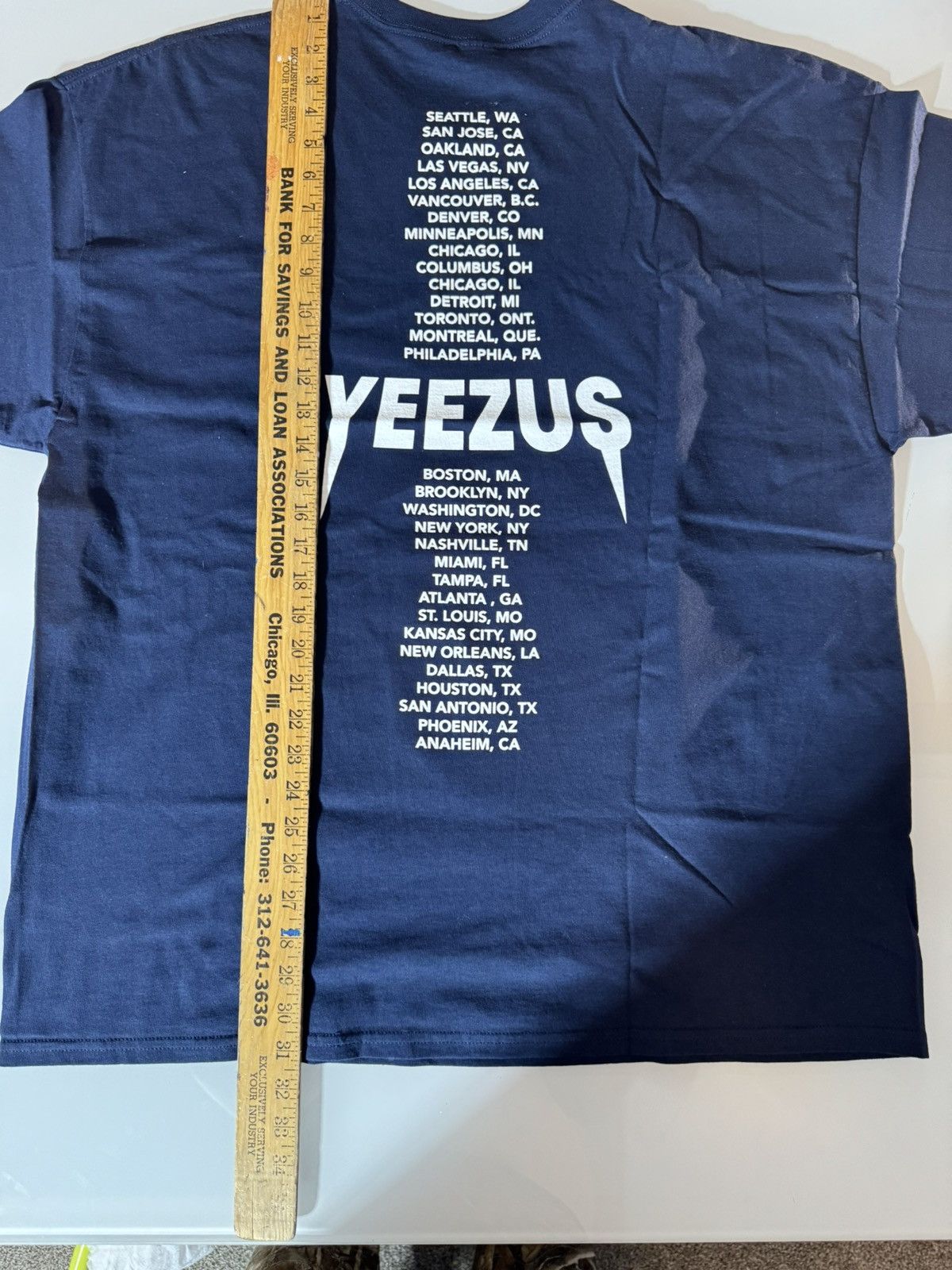 Kanye West YEEZUS TOUR MERCH ( Authentic & New ) Size US XXL / EU 58 / 5 - 7 Thumbnail