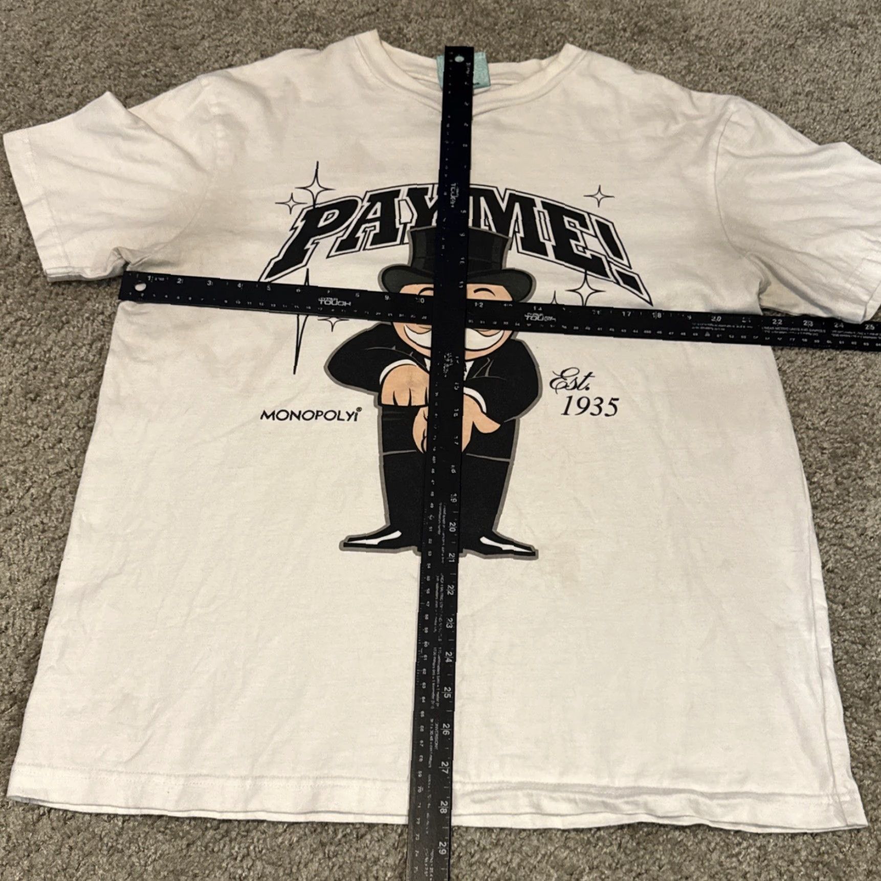 Palace Monopoly x Shoe Palace White Streetwear Fashion Collab T-Shirt Large Size US L / EU 52-54 / 3 - 3 Thumbnail