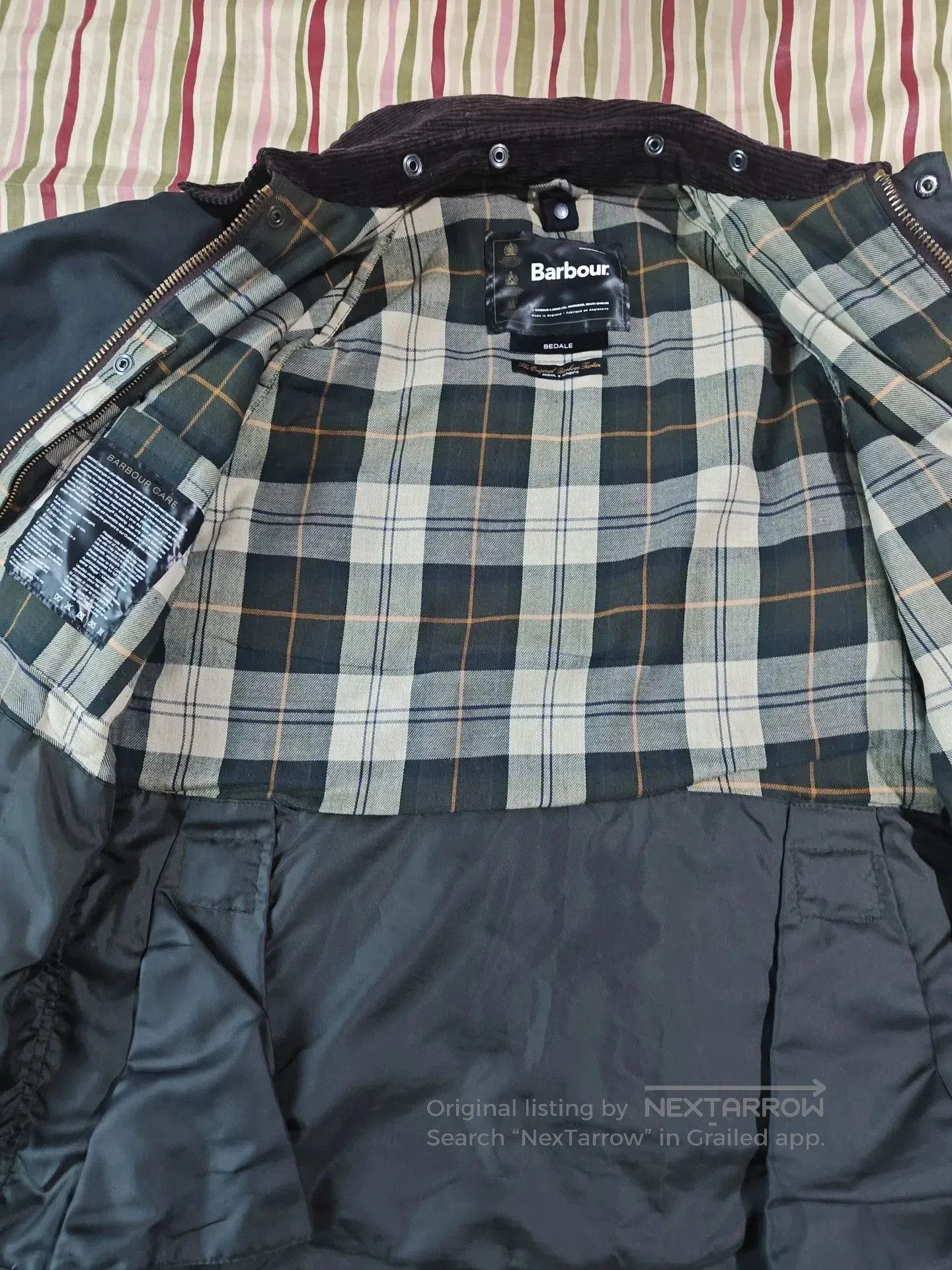 Barbour Barbour Bedale Waxed Jacket. Size US M / EU 48-50 / 2 - 4 Thumbnail