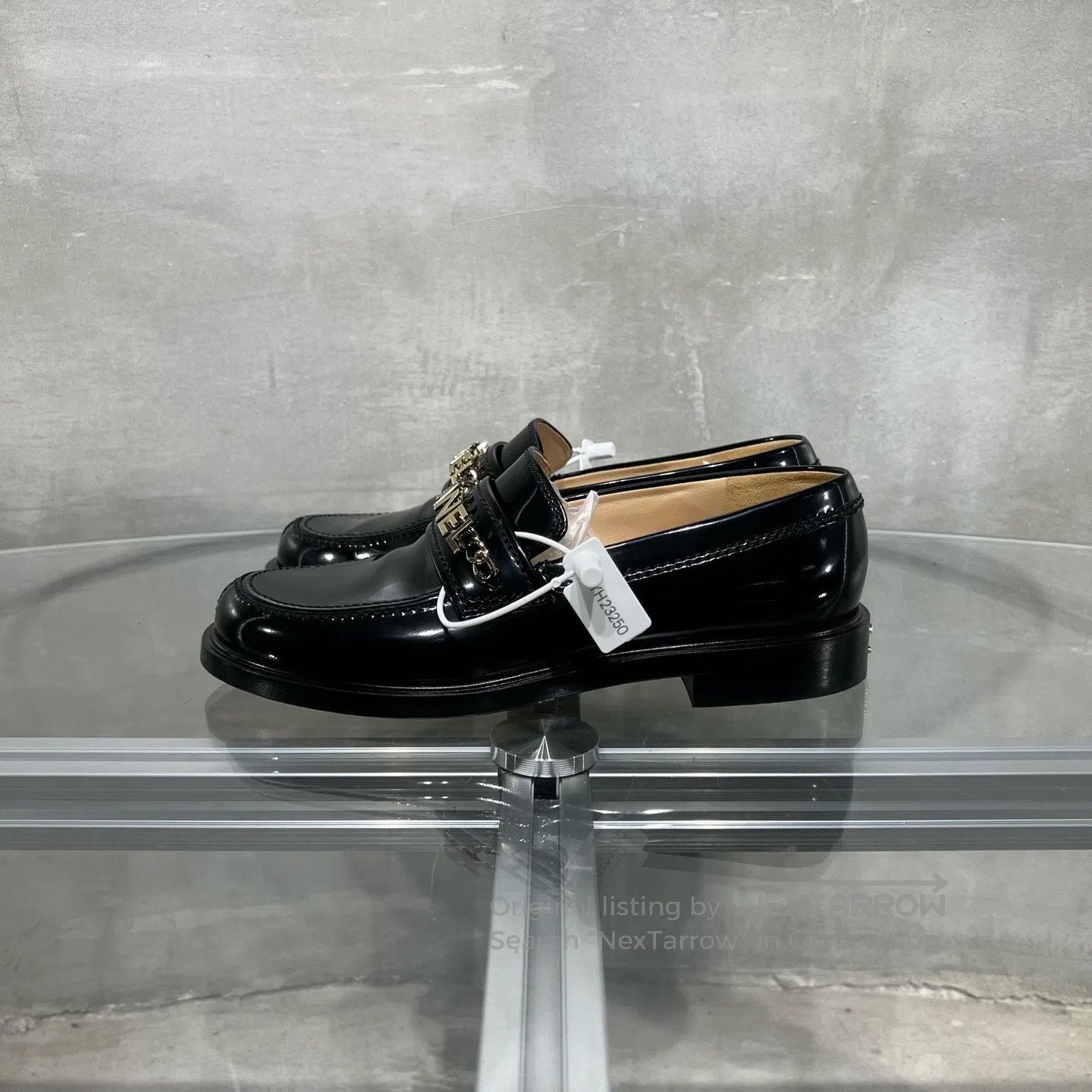 Chanel Chanel Black gold letters, Loafers Size US 7 / IT 37 - 3 Thumbnail