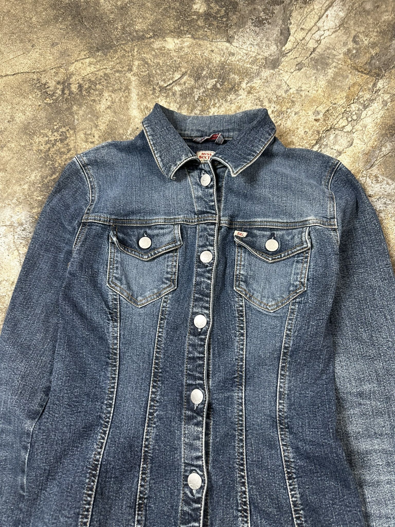 Miss Sixty Vintage Y2k Miss Sixty Denim Jacket 2000s Size M / US 6-8 / IT 42-44 - 4 Thumbnail