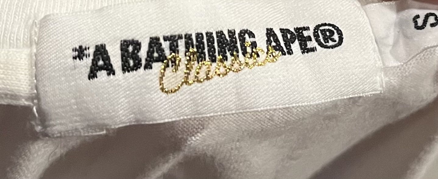 Bape Bape logo tee shirt Size US S / EU 44-46 / 1 - 4 Thumbnail