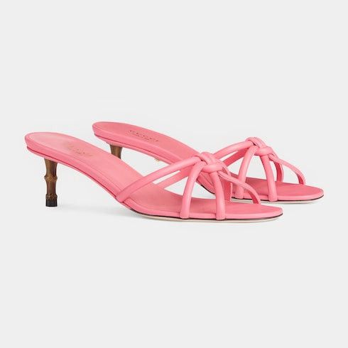 Gucci Gucci Bamboo Slide Sandals SIZE 38 Size ONE SIZE - 1 Thumbnail