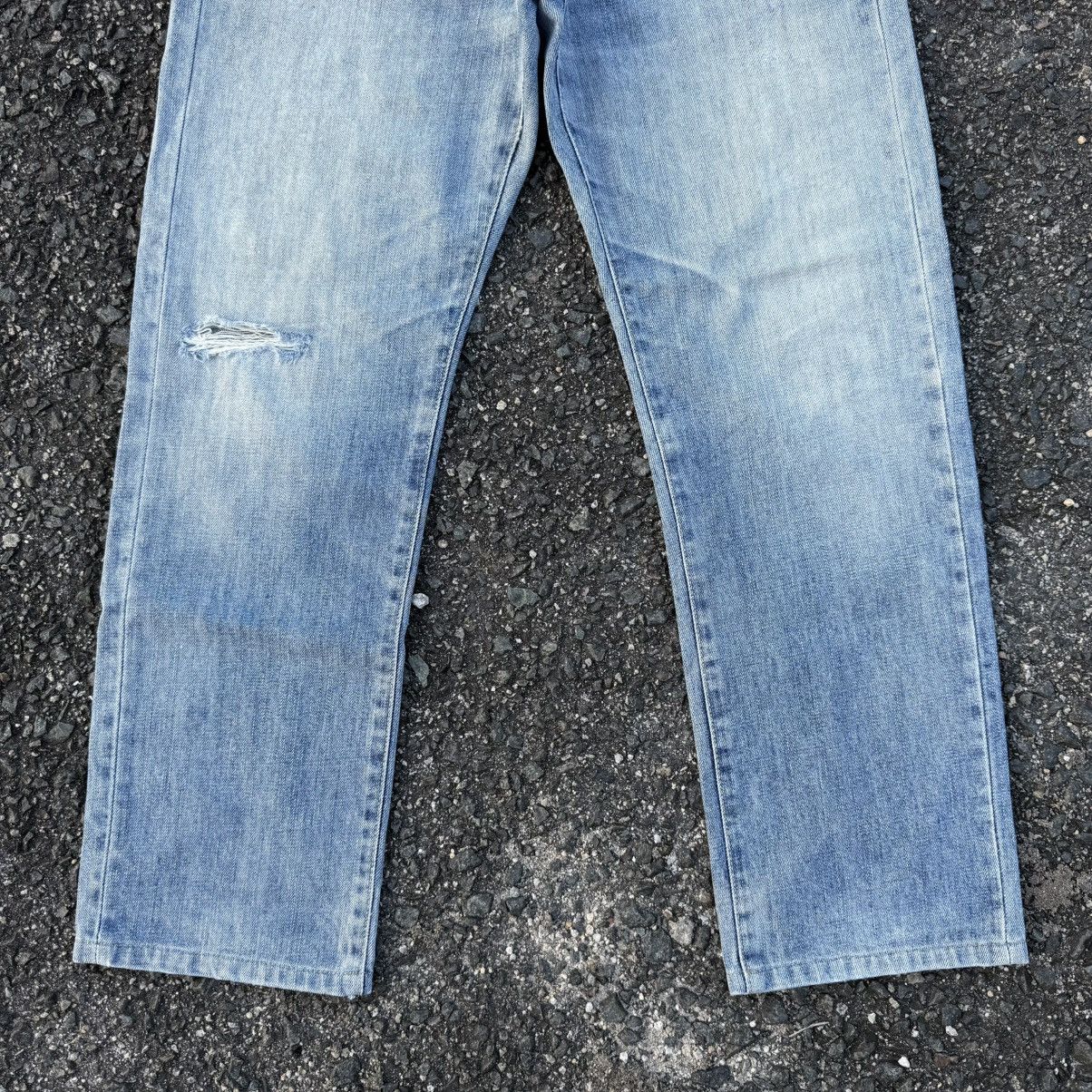 Japanese Brand VINTAGE JAPANESE S-001 STRAIGHT FADED JEAN DENIM PANTS Size US 34 / EU 50 - 4 Thumbnail