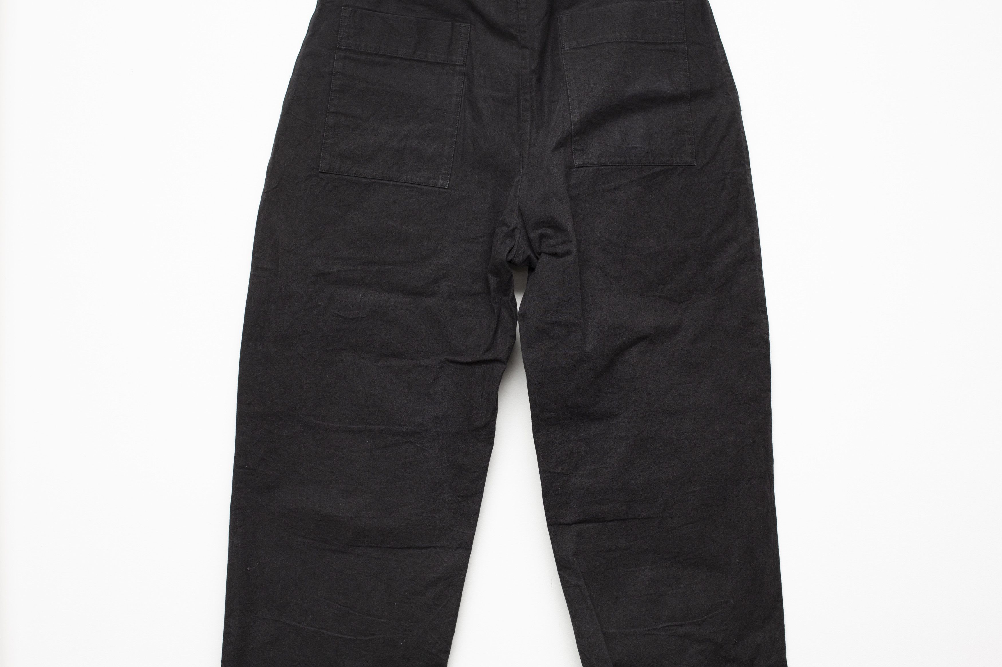 MAN-TLE R0P4 "Wide Pants" Black Wax Size US 34 / EU 50 - 7 Thumbnail