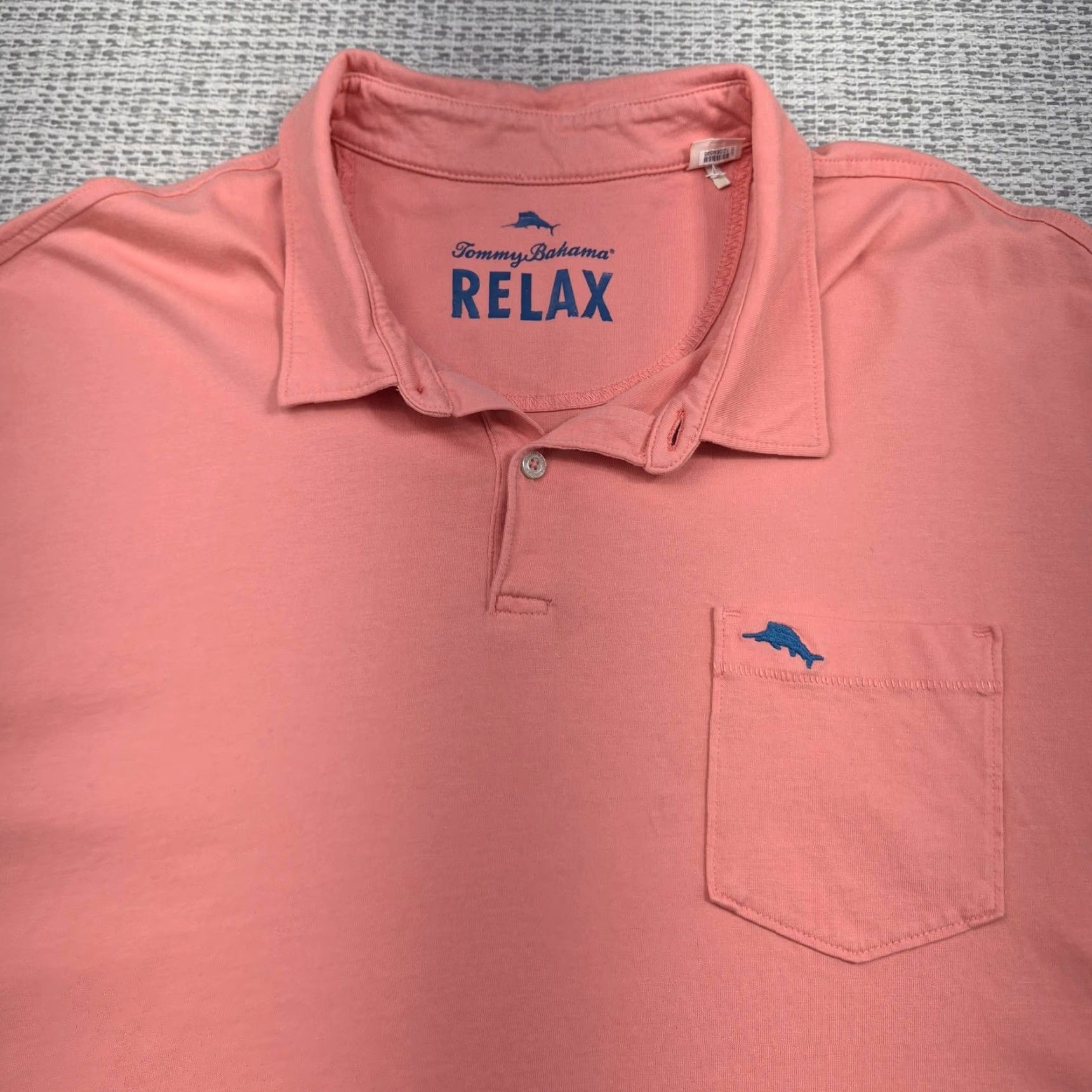 Tommy Bahama Tommy Bahama Relax Polo Shirt Mens 2XL Pink Short Sleeve Pocket Polo Shirt Mens 2XL Pink Casual Beach Golf USA Logo 90s Theme Size US XXL / EU 58 / 5 - 4 Thumbnail