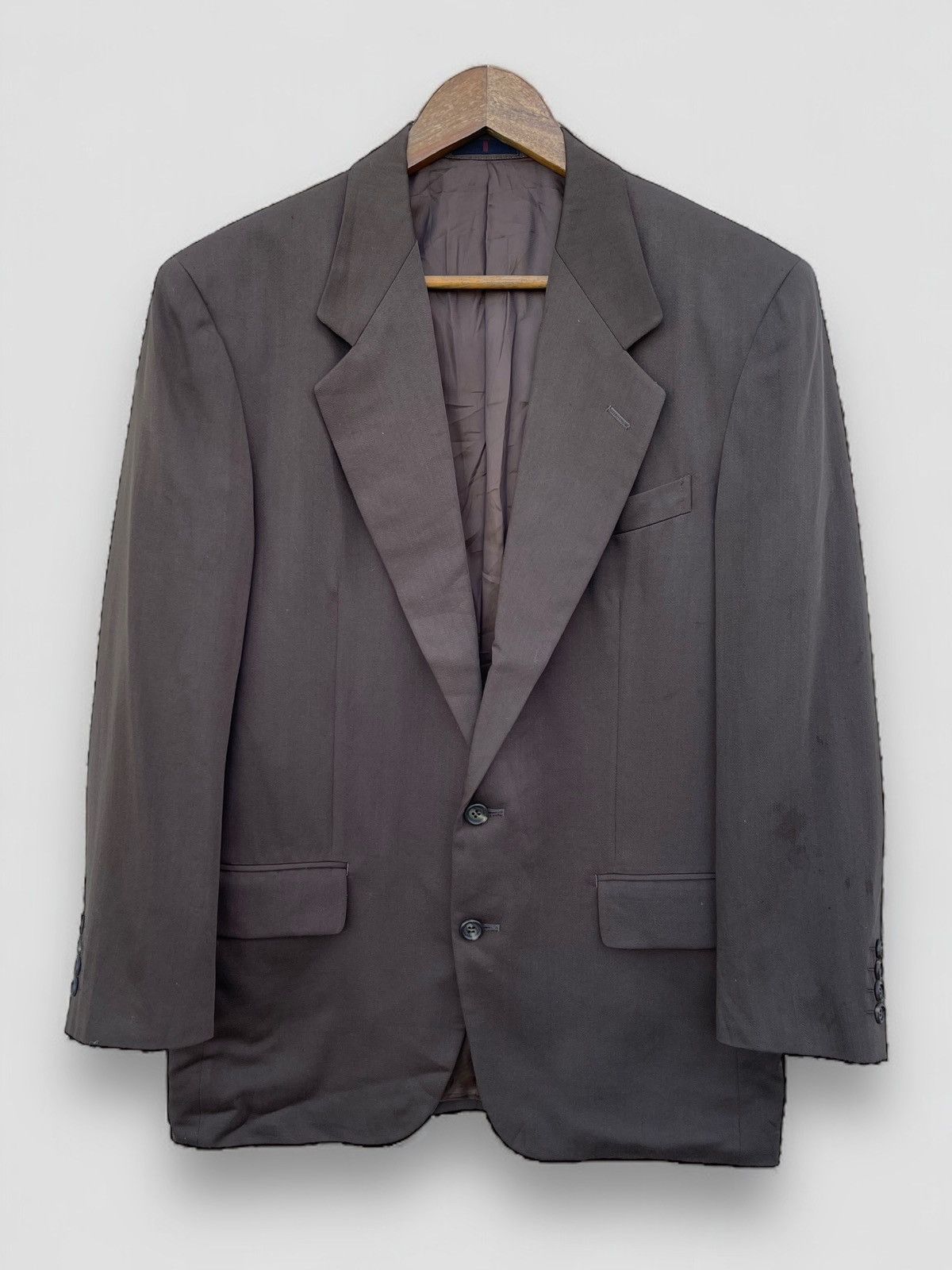 image of Vintage Alexander Julian Wool Blazer Jacket in No Colour, Men's (Size Medium)