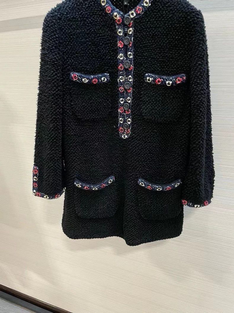 Chanel Chanel Medium and long knitted coat Nextarrow-2505 Size XS / US 0-2 / IT 36-38 - 4 Thumbnail