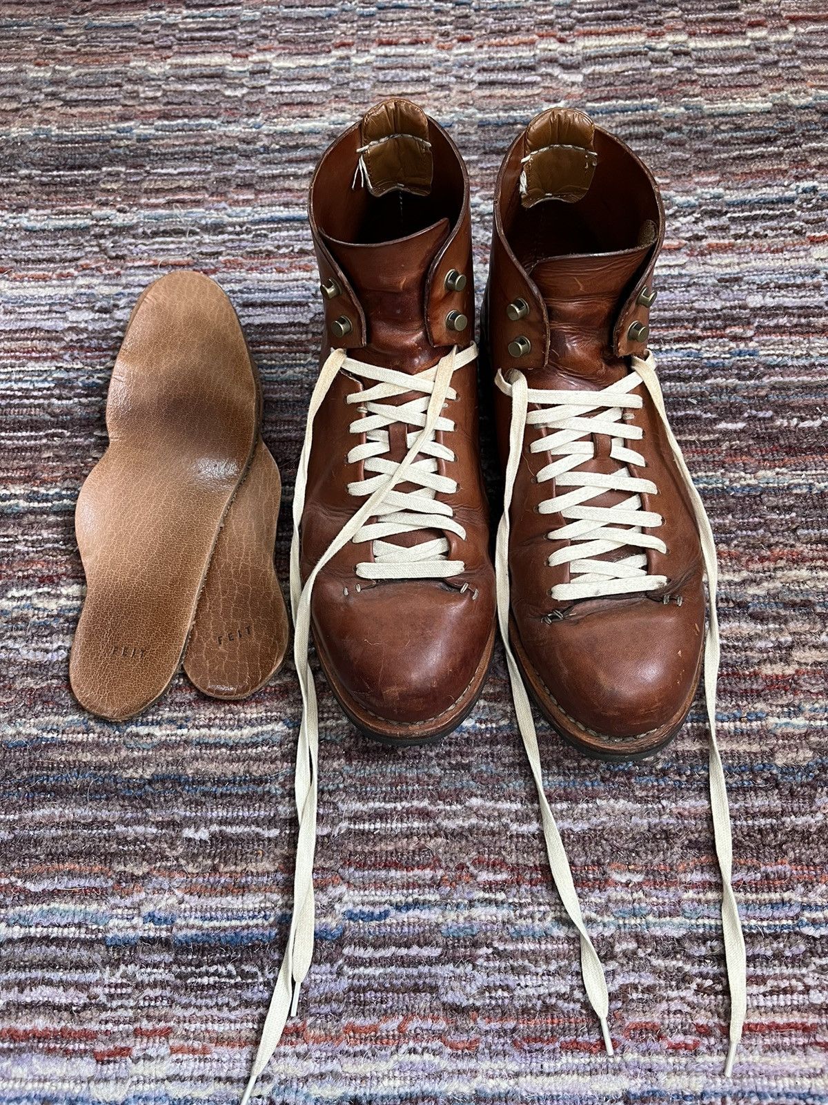 Feit Hand Sewn Unlined Hiking Boot Size US 13 / EU 46 - 3 Thumbnail