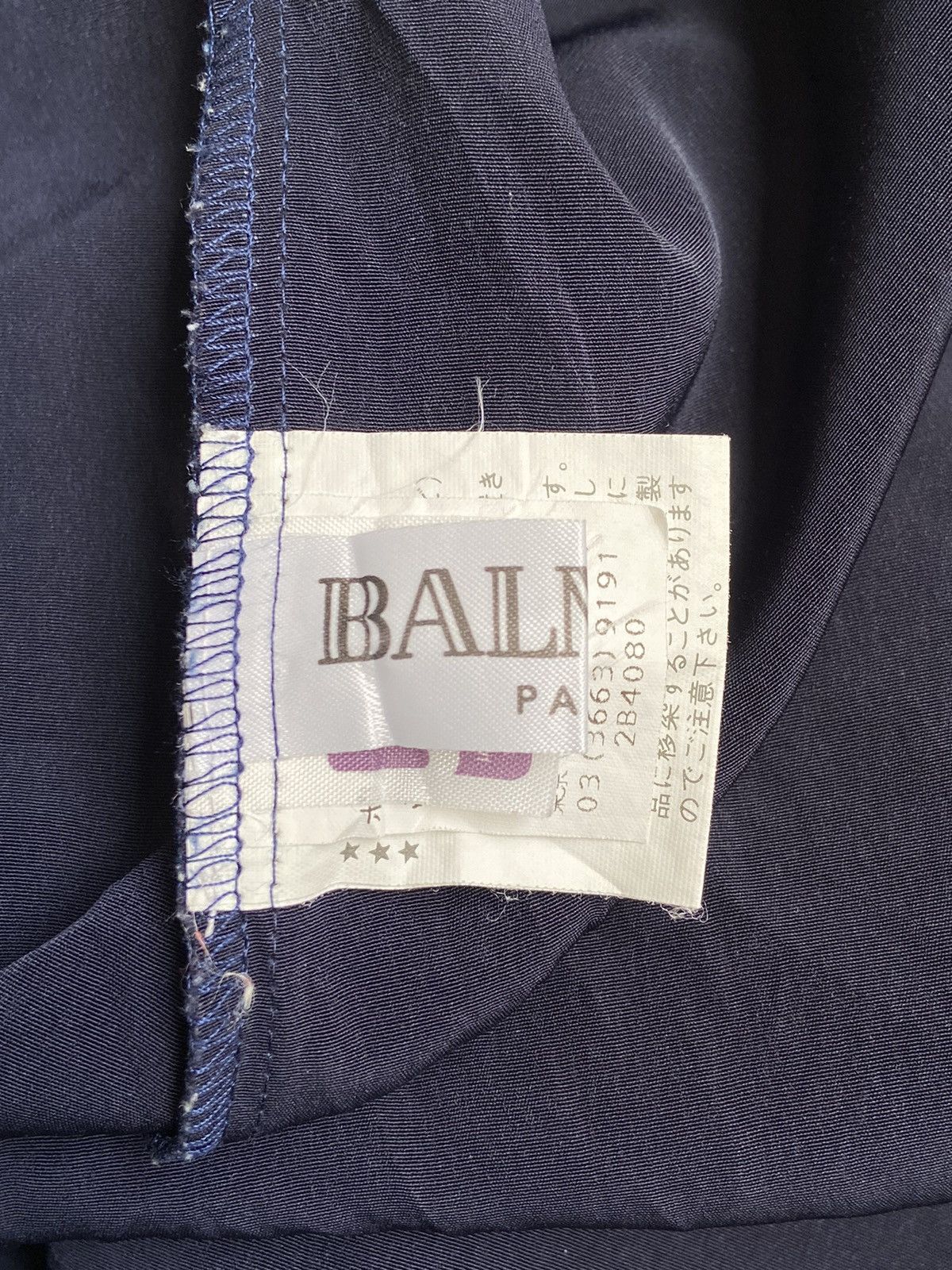 Balmain BALMAIN PARIS Navy Overalls Size US 44 / EU 60 - 6 Thumbnail
