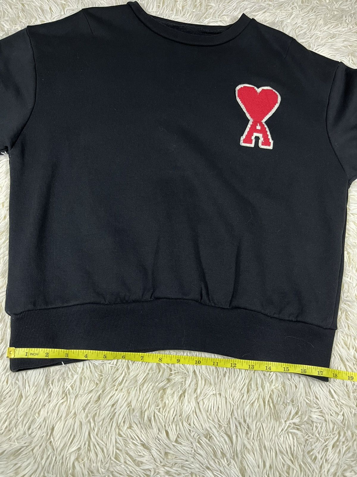 Designer × Japanese Brand VINTAGE AMI BIG LOGO SWEATSHIRT Size ONE SIZE - 15 Thumbnail