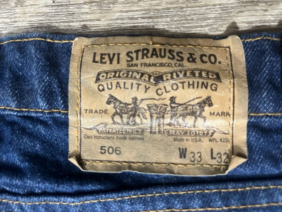 Levi's Vintage Clothing Levi’s orange tab made in USA jeans Size US 33 - 3 Thumbnail