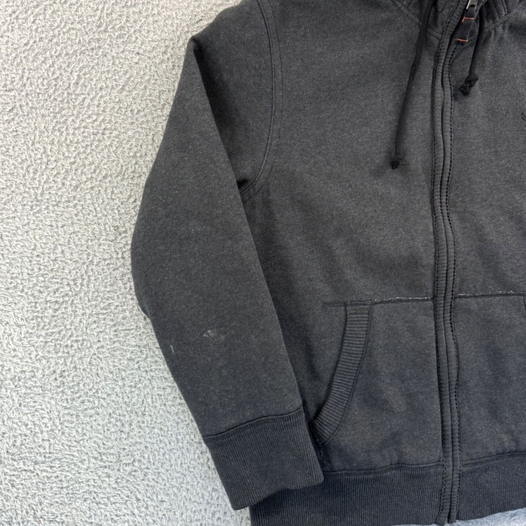 American Eagle Outfitters VINTAGE American Eagle Jacket Mens XL Gray Fur Hoodie Camo Lined Zip Outdoor Y2K Size US XL / EU 56 / 4 - 4 Thumbnail