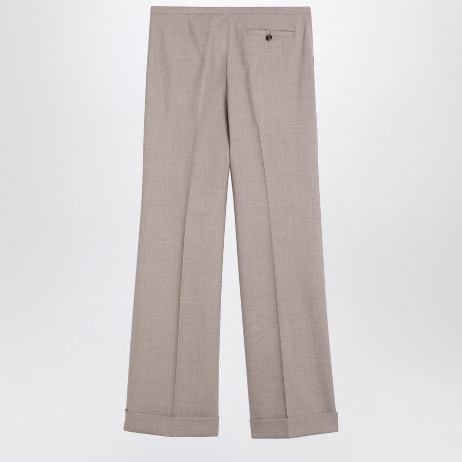 Philosophy di Lorenzo Serafini o1d2blof0924 Wool Pants in Beige Size 32" / US 10 / IT 46 - 2 Thumbnail