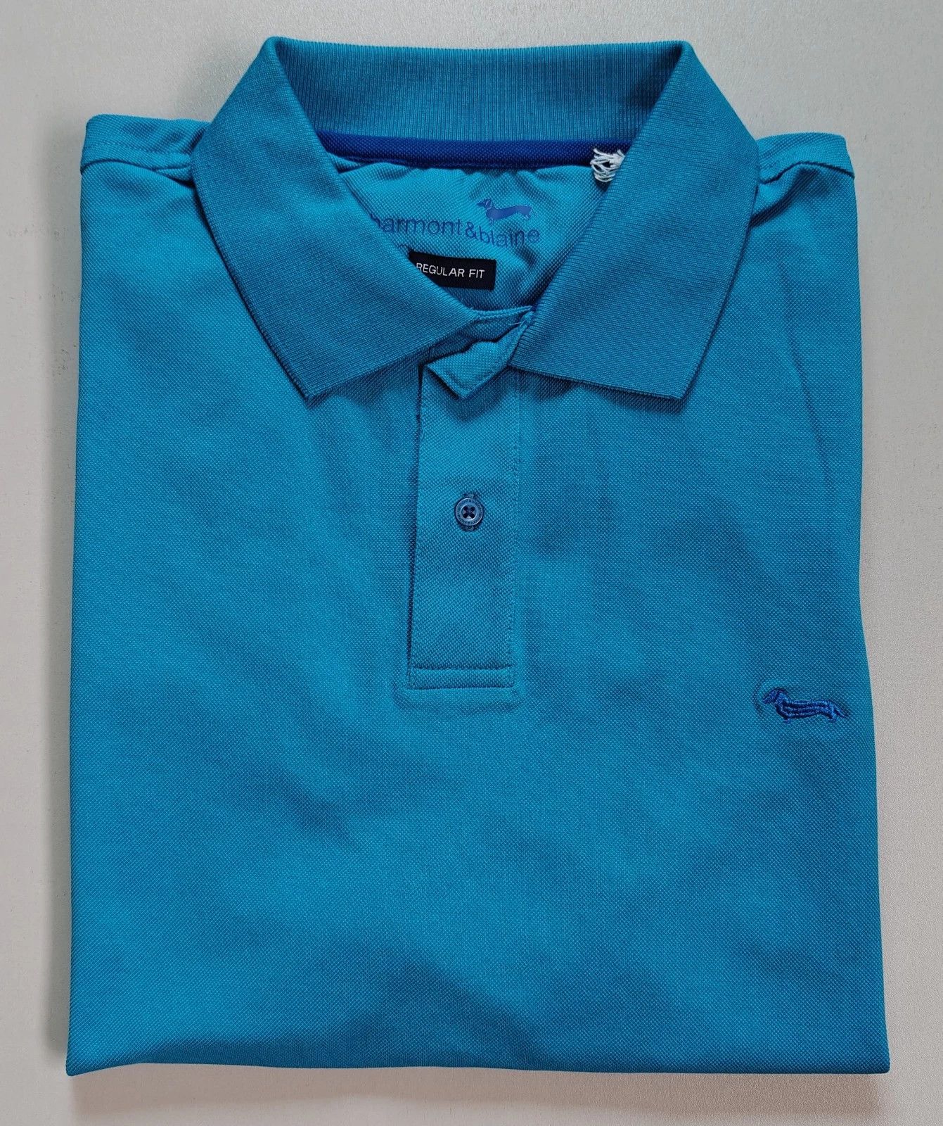 Harmont & Blaine Harmont & Blaine Shortsleeves Polo Shirt ASM / 0088 Size US L / EU 52-54 / 3 - 1 Thumbnail