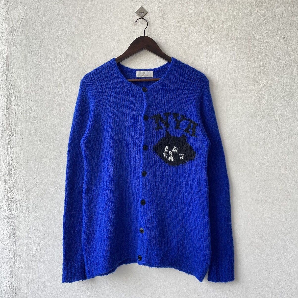 Ne-Net Ne-net by Issey Miyake Cat NYA Button Knitwear Size US XS / EU 42 / 0 - 1 Thumbnail