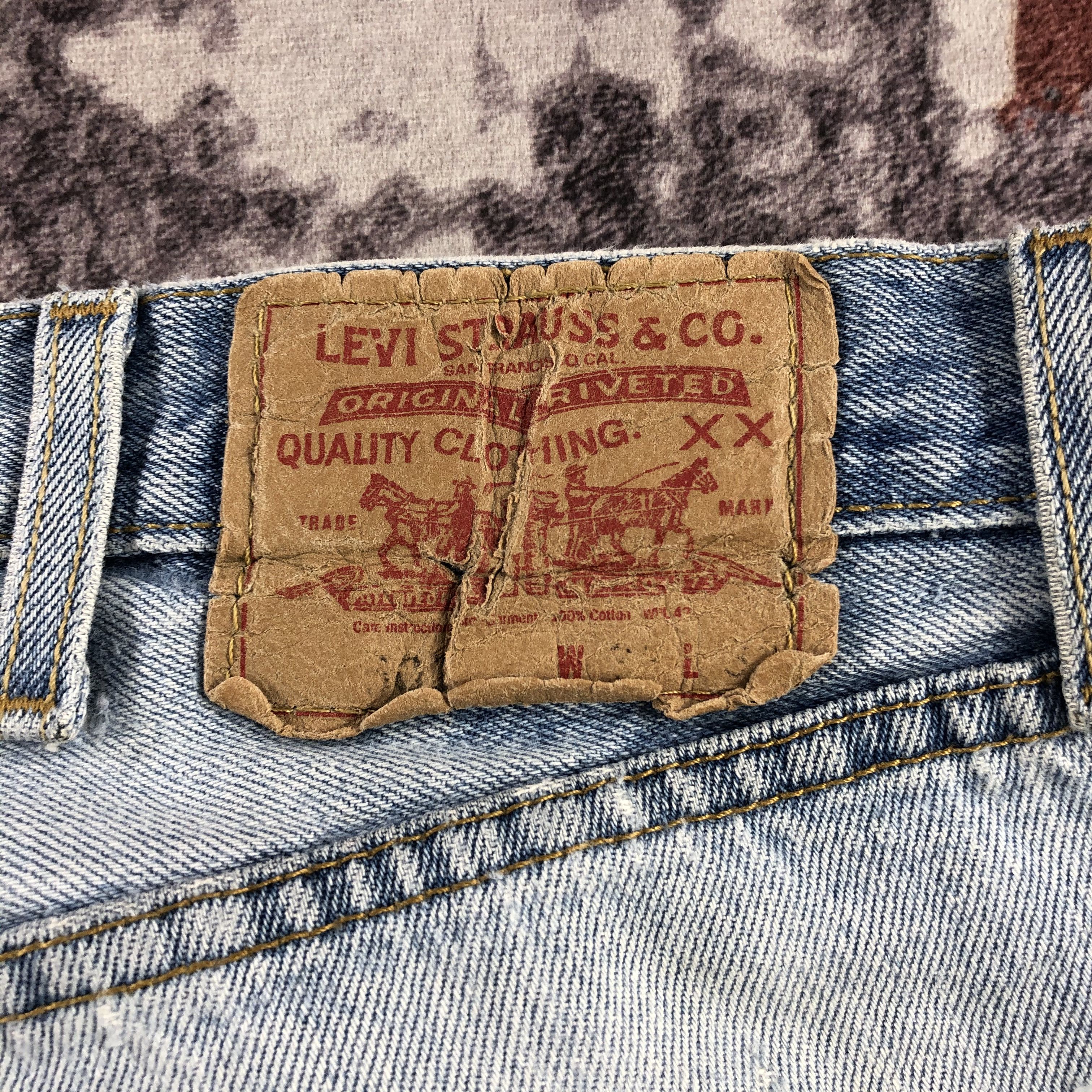 Levi's × Vintage 90s Vintage Light Wash Levis 501 Jeans-JM2842 Size US 38 / EU 54 - 8 Thumbnail