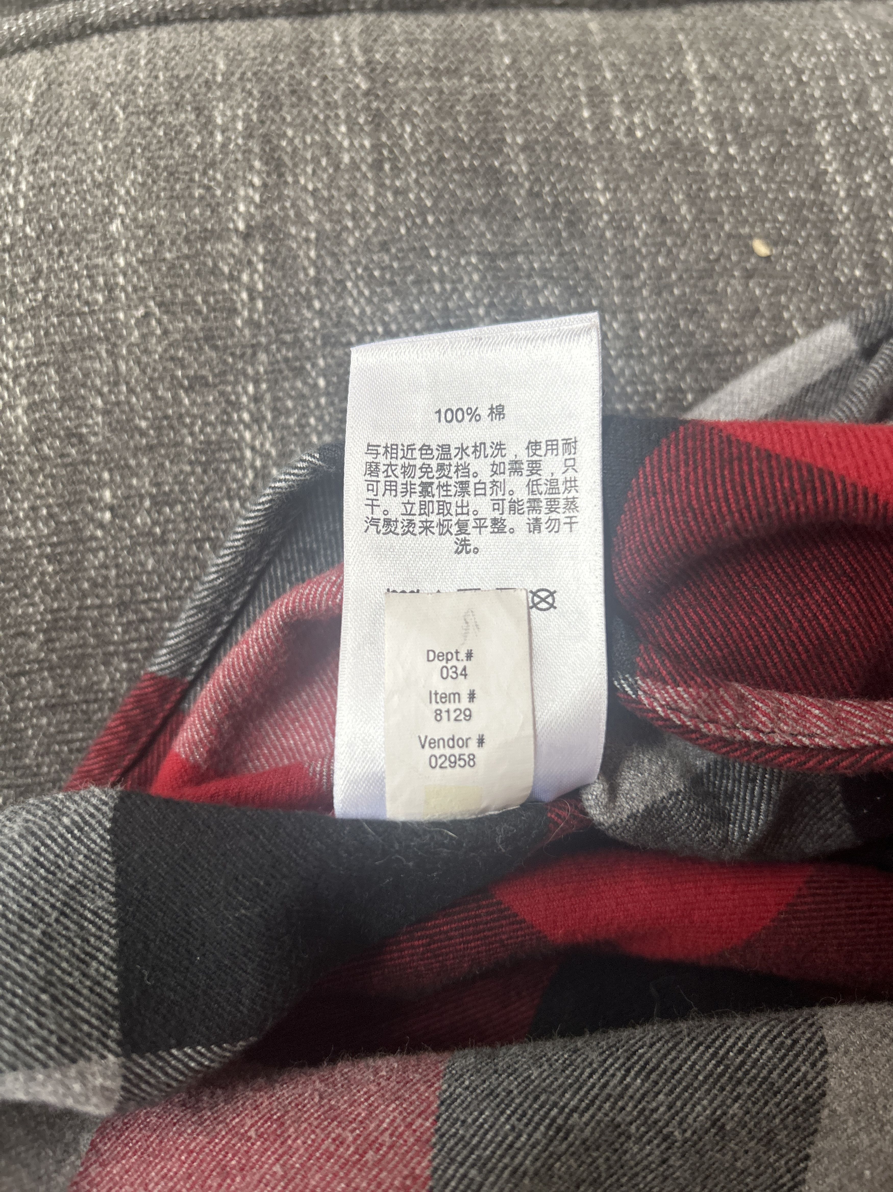 Eddie Bauer Eddie Bauer Slim Fit Flannel – Red Black Buffalo Plaid Size US L / EU 52-54 / 3 - 4 Thumbnail
