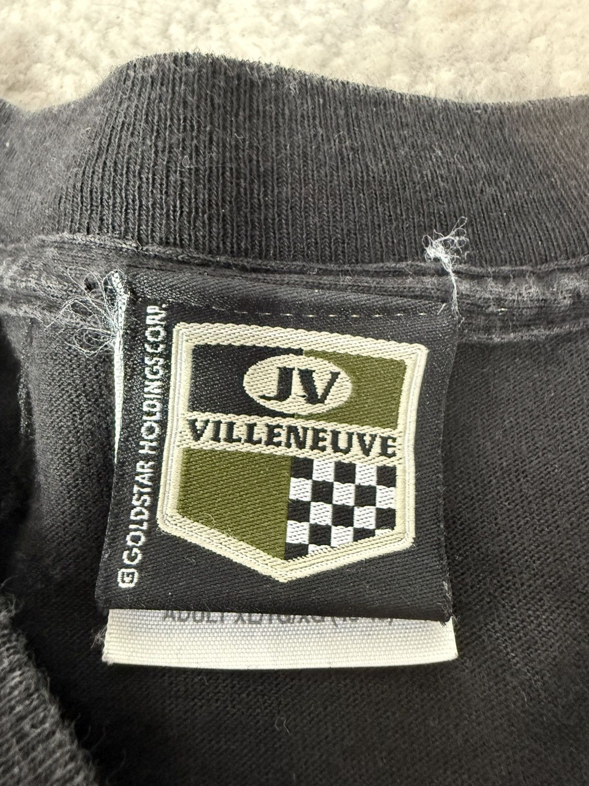 Vintage Rare 90s Vintage Jacques Villeneuve Canadian Racer T-Shirt Size US XL / EU 56 / 4 - 4 Thumbnail
