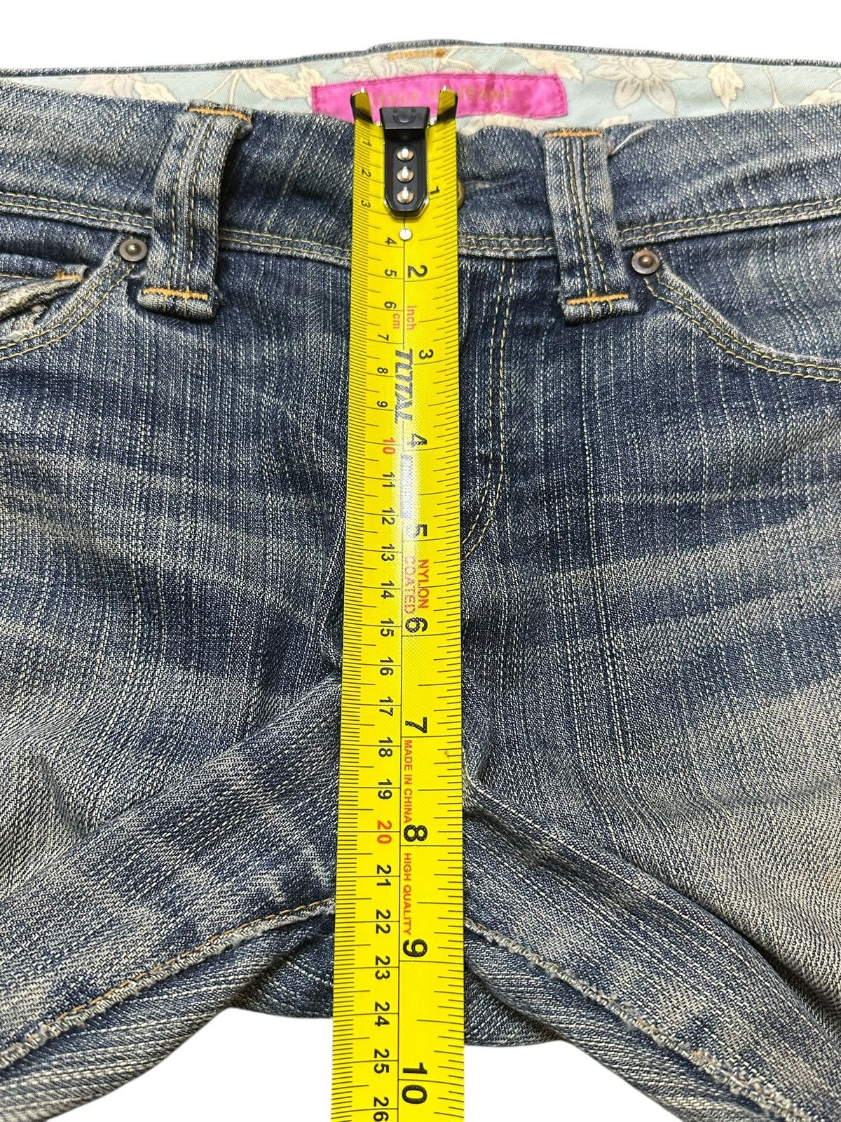 Uniqlo Vintage Japanese Uniqlo Faded Wash Distress Wide Leg Jeans Size US 30 / EU 46 - 15 Thumbnail