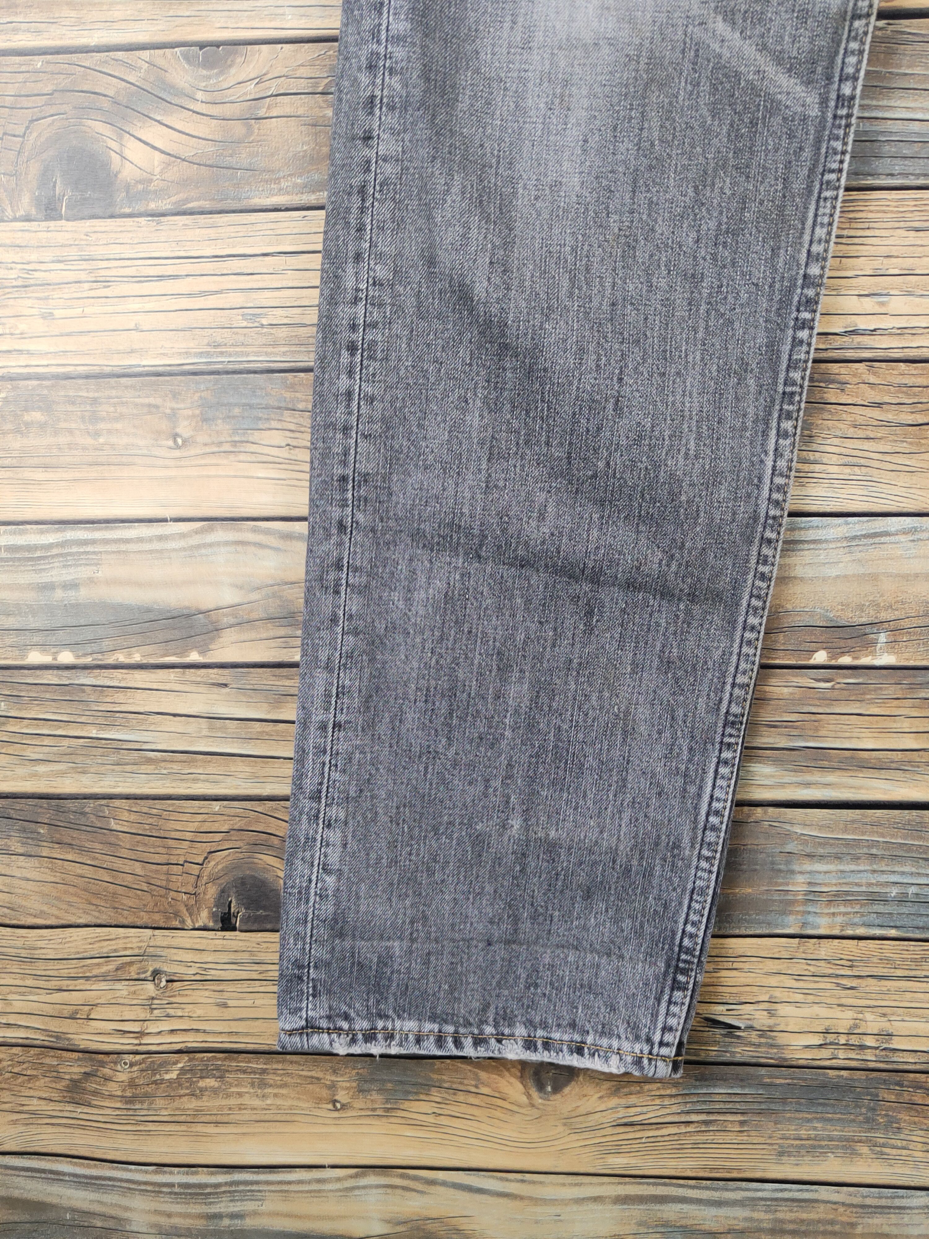 Levi's 503 Levi's Black Faded Distressed Ripped Jeans #W1391 Size US 29 - 4 Thumbnail