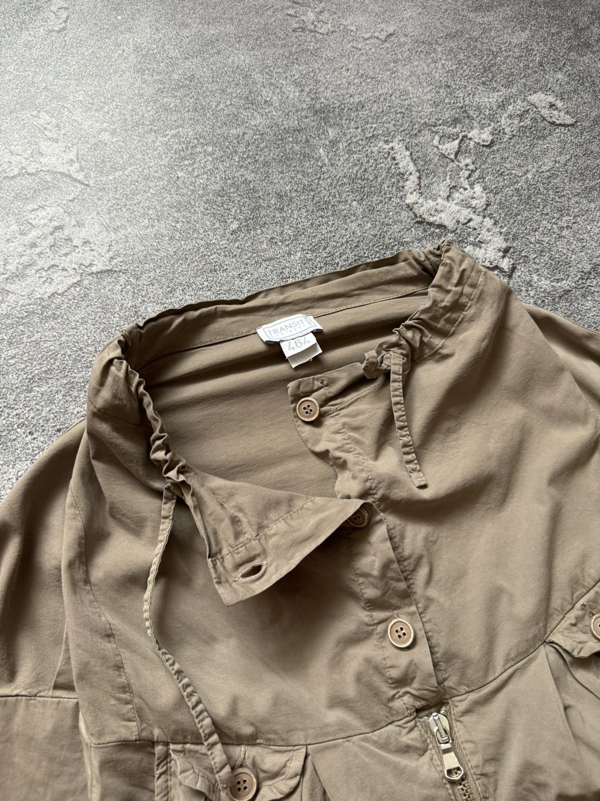 Transit × Vintage Transit par such size1 button up zip polo tee blouse T-shirt Size S / US 4 / IT 40 - 4 Thumbnail