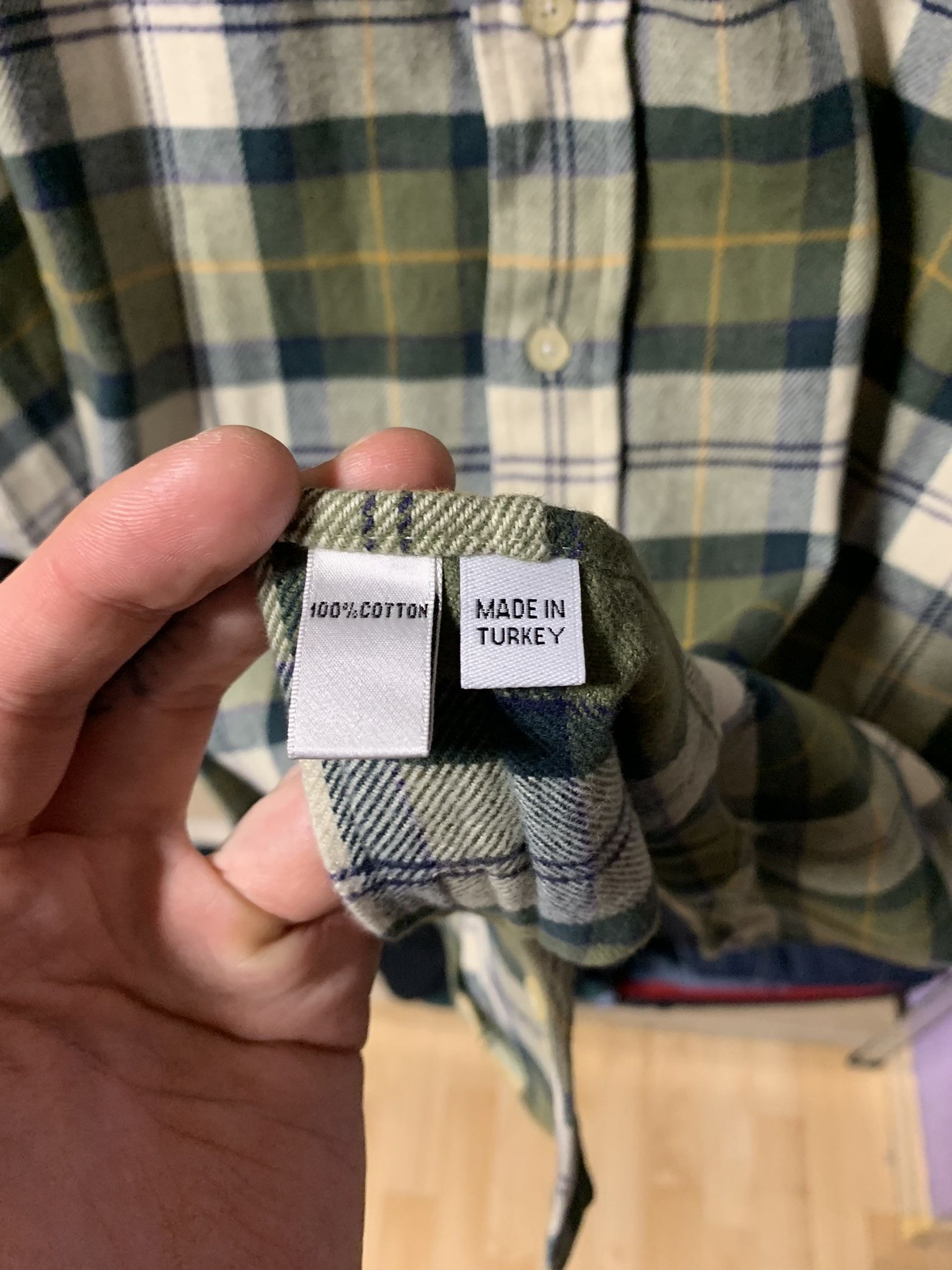 Barbour Barbour Tartans Flannel Button Up Shirt Size: 3XL Size US XXL / EU 58 / 5 - 8 Thumbnail