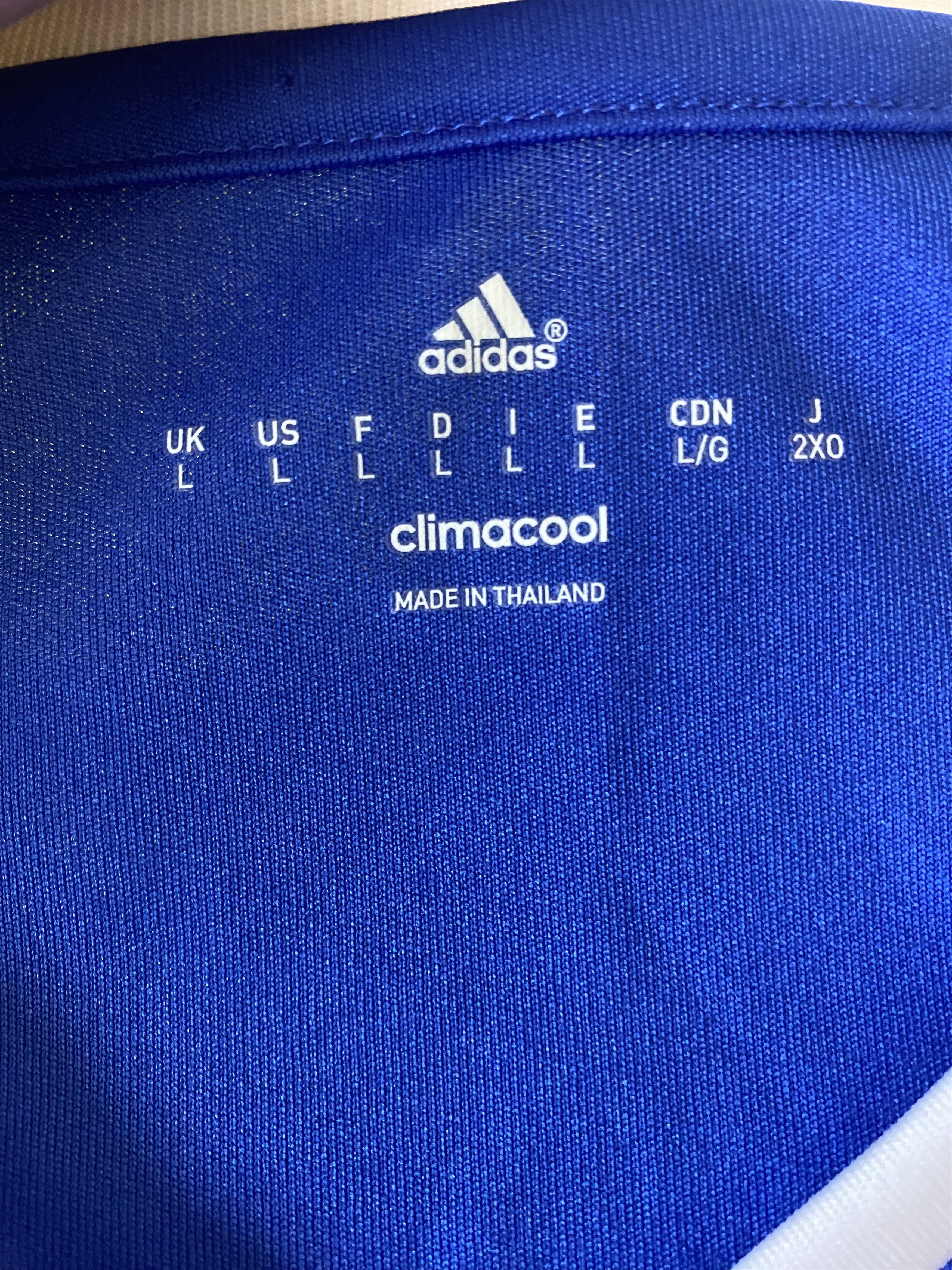Adidas CARDIFF CITY F.C. - 2016 - 2017 - Adidas - L - UNIQUE Size US L / EU 52-54 / 3 - 7 Thumbnail