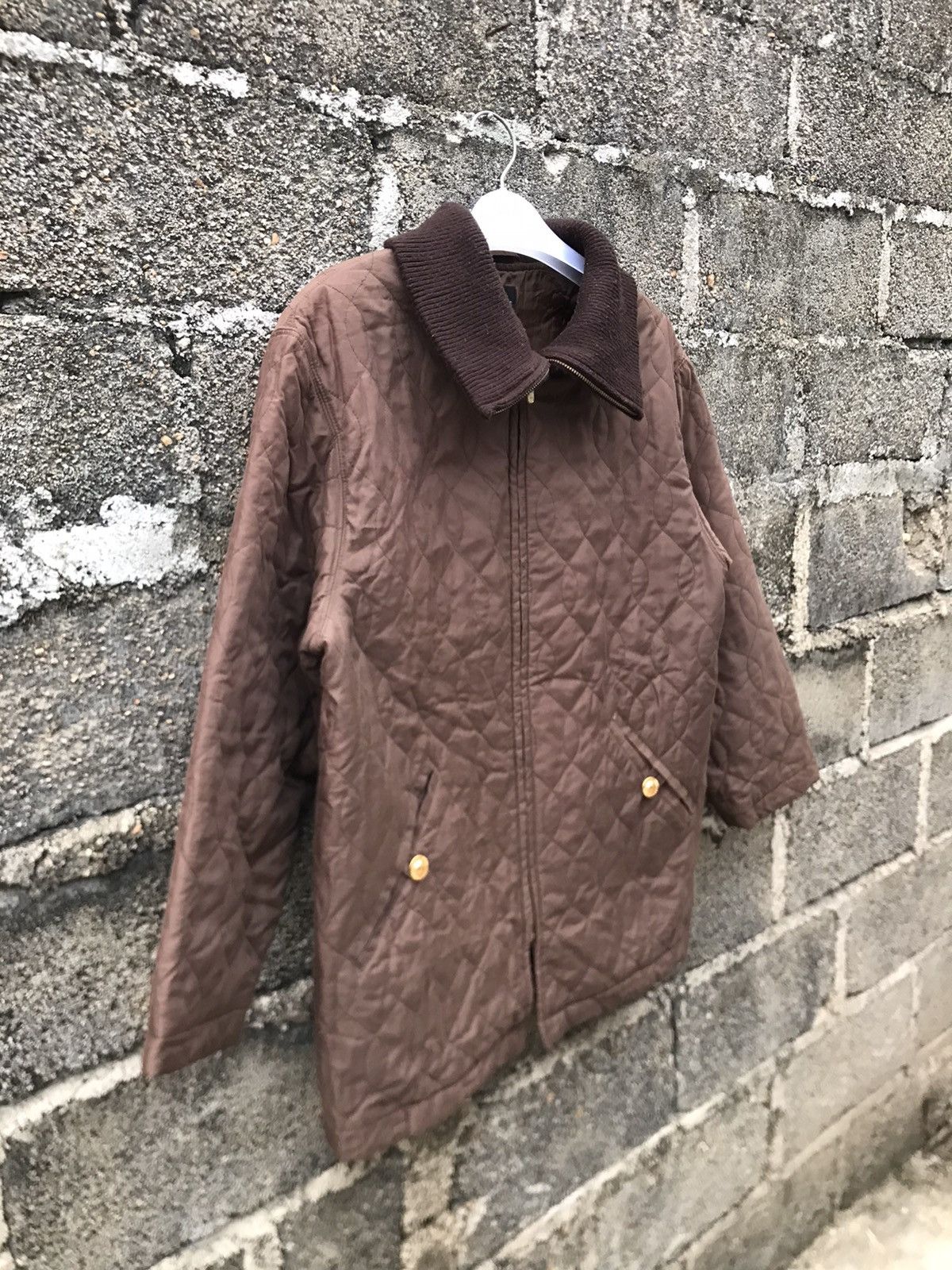 Japanese Brand × Valentino ⚡️Vintage Claudio Valentino Zipper Quilted Jacket Size US M / EU 48-50 / 2 - 2 Thumbnail