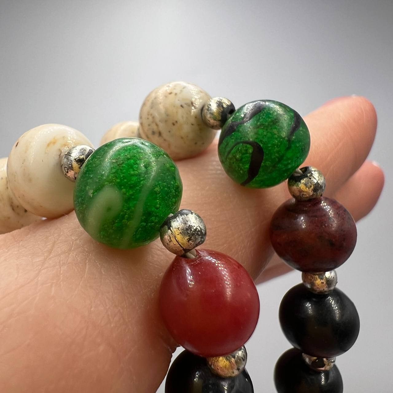 Vintage Vintage Christian Worry Prayer 33 Beads Rosary Biblie Size ONE SIZE - 2 Thumbnail