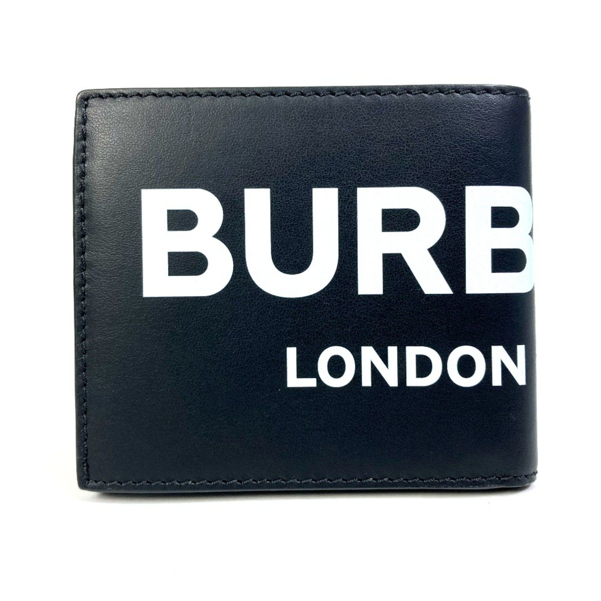 Burberry Burberry 8013919 logo Bill Compartment Folded wallet Black Size ONE SIZE - 1 Thumbnail