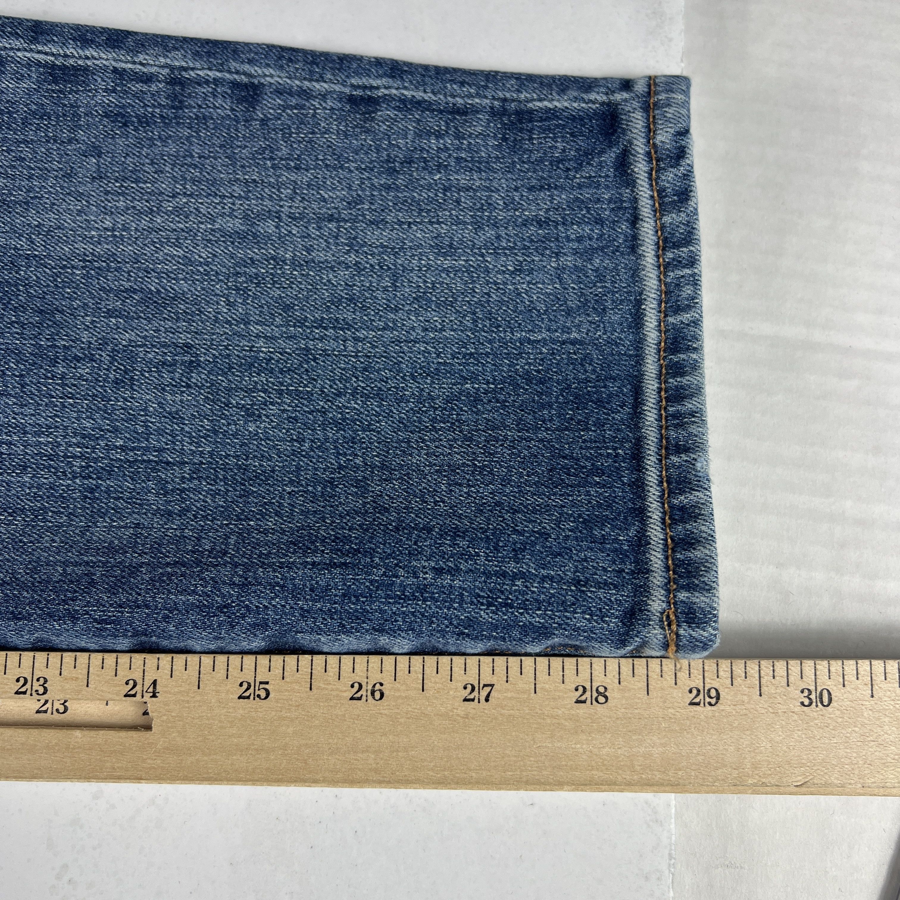 Madewell Madewell Jeans Athletic Slim Blue Faded Stretch Denim Size US 30 / EU 46 - 16 Thumbnail