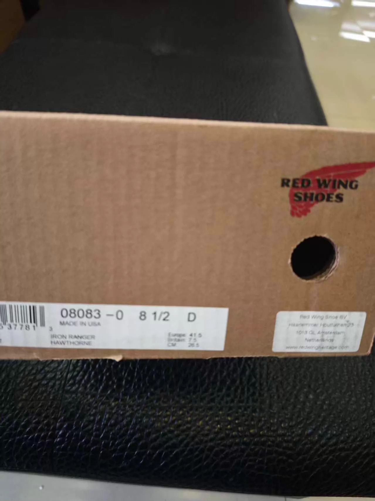 Red Wing Red Wing 8083 6-inch Tan Suede Leather Work Boot 8.5D Size US 8.5 / EU 41-42 - 7 Thumbnail