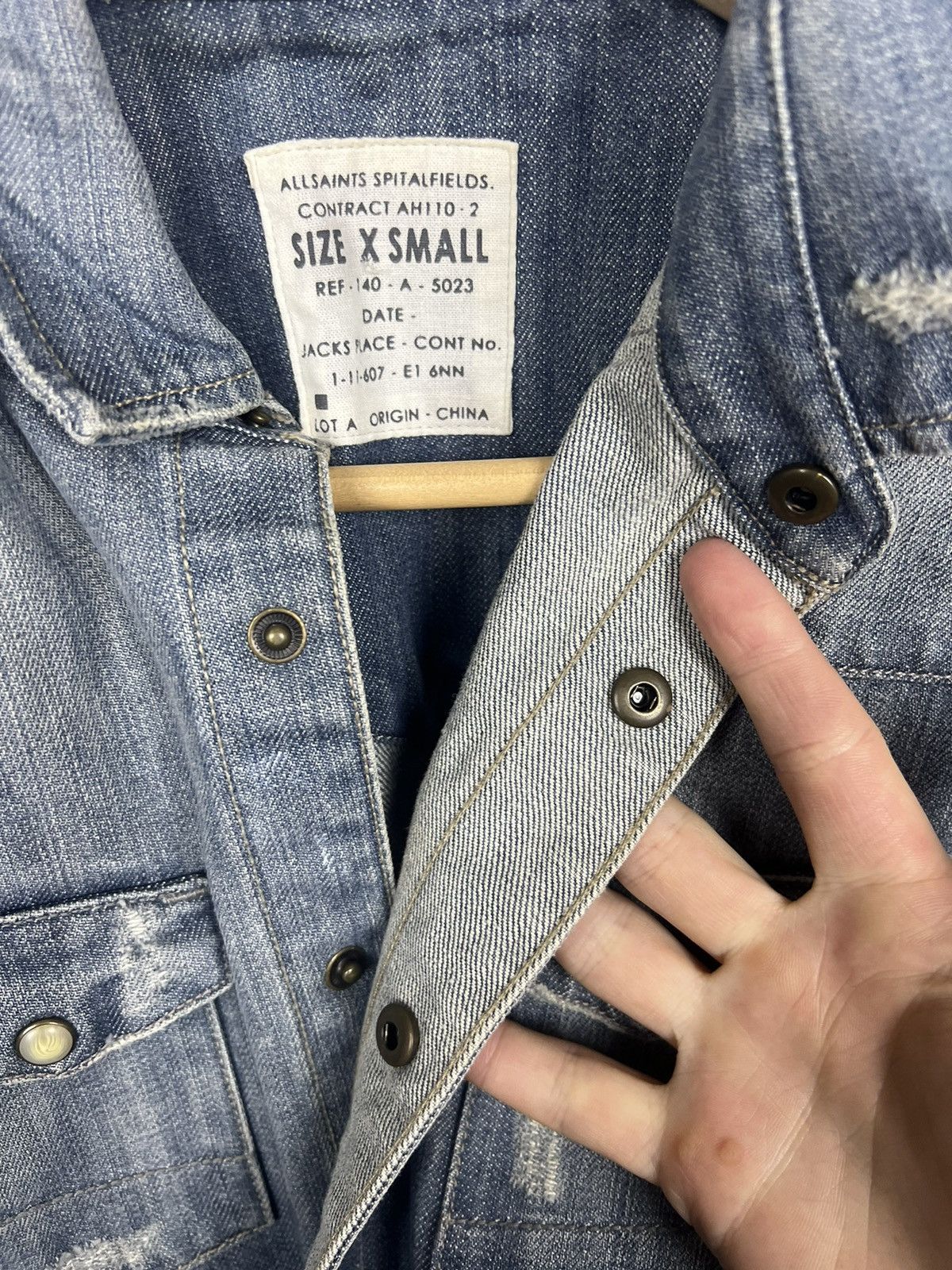 Allsaints Allsaints Denim jeans Shirt Size US XS / EU 42 / 0 - 12 Thumbnail