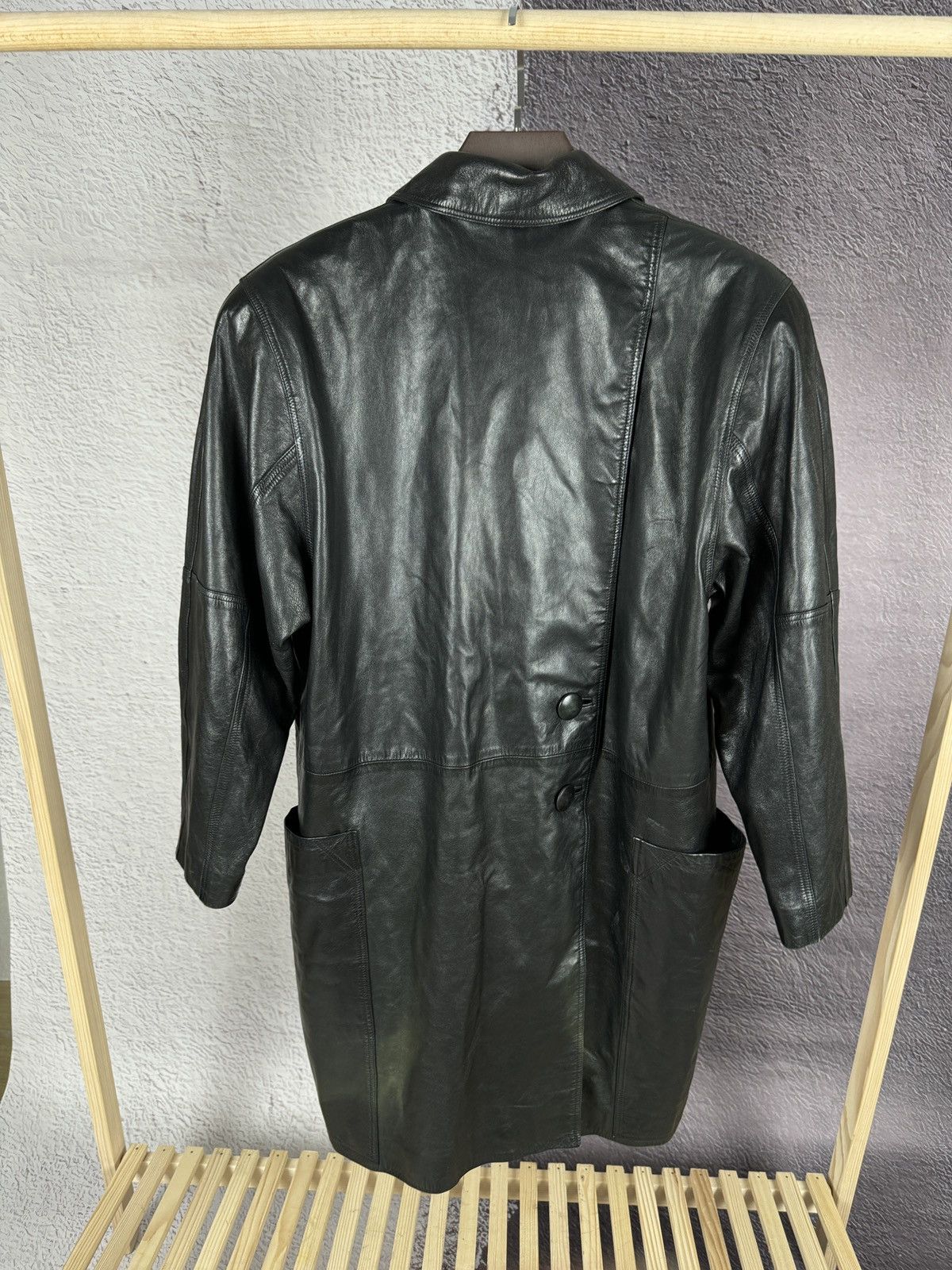 Other Zilli Made in France vintage pointaire creation leather coat Size ONE SIZE - 12 Thumbnail