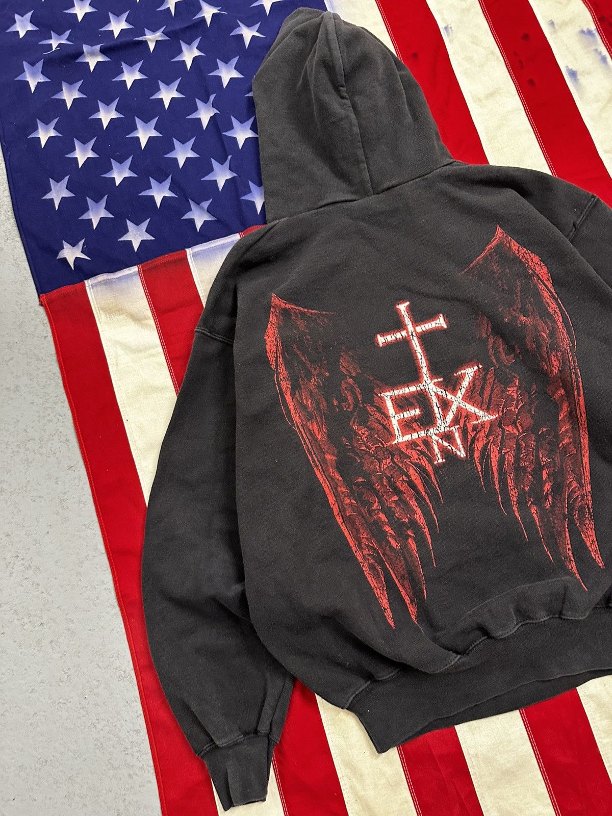 Band Tees Vintage 2000s In Extremo Frei Zu Sein Rock Band Hoodie Size US M / EU 48-50 / 2 - 9 Thumbnail