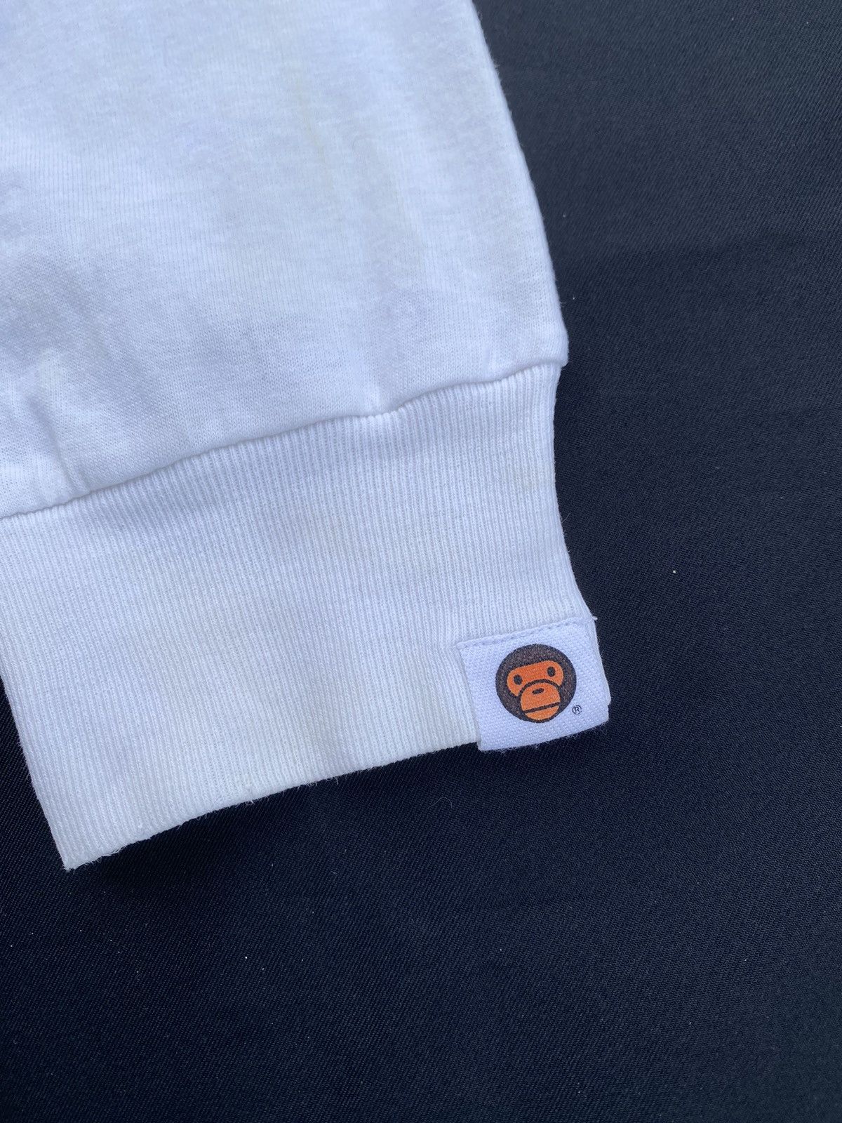 Bape Rare Vintage Baby Milo by BAPE Longsleeve Tshirt Size US S / EU 44-46 / 1 - 12 Thumbnail