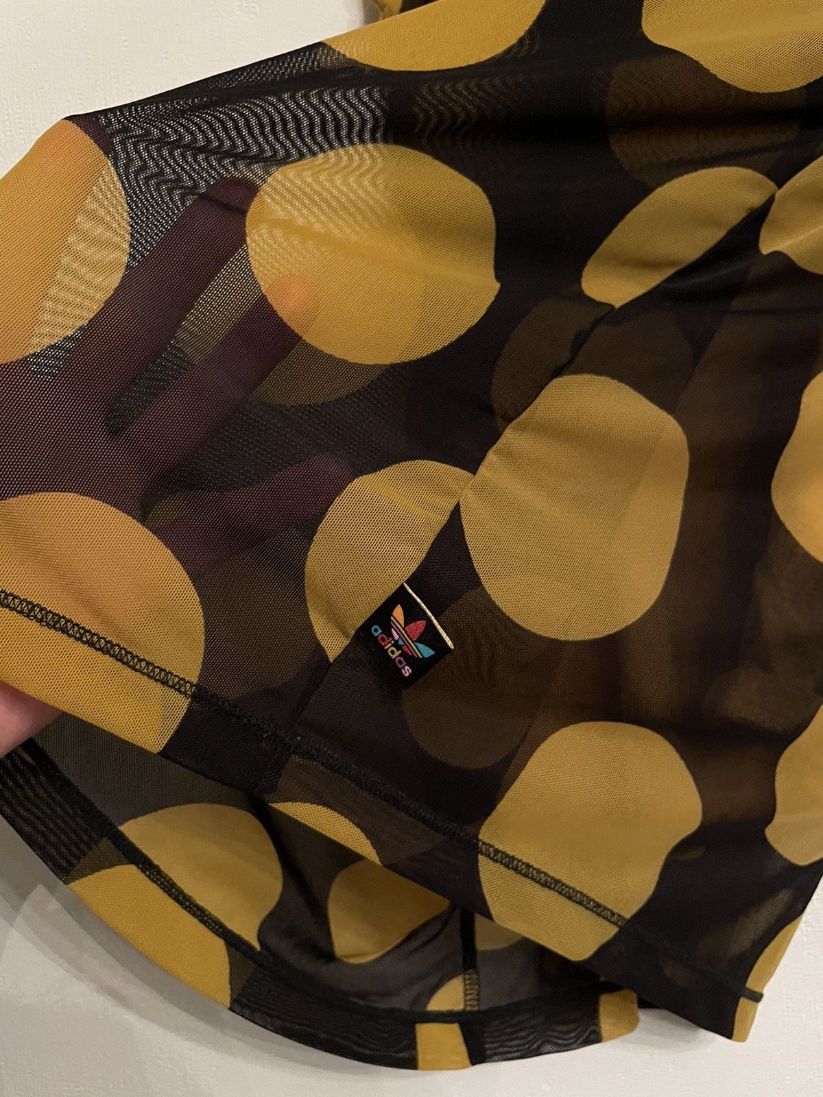 Adidas × Pharrell PHARRELL WILLIAMS Trefoil Polka Dot Sleeveless Dress Top Tank T-Shirt M Size S / US 4 / IT 40 - 21 Thumbnail