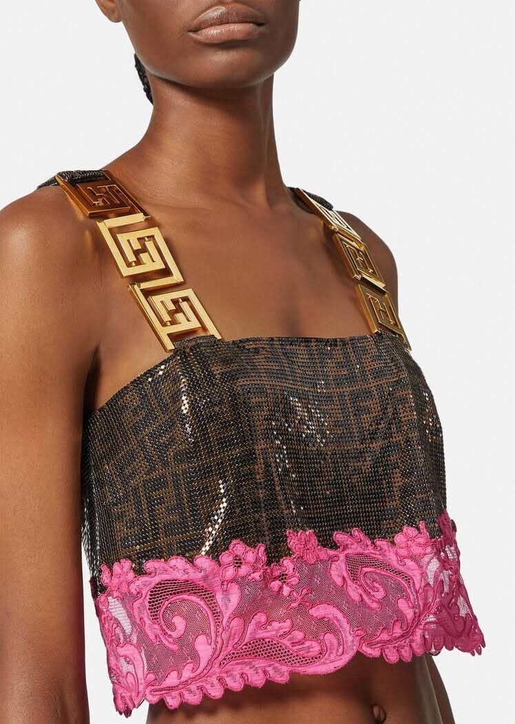 Fendi Fendace Metal Mesh Top Size S / US 4 / IT 40 - 9 Thumbnail