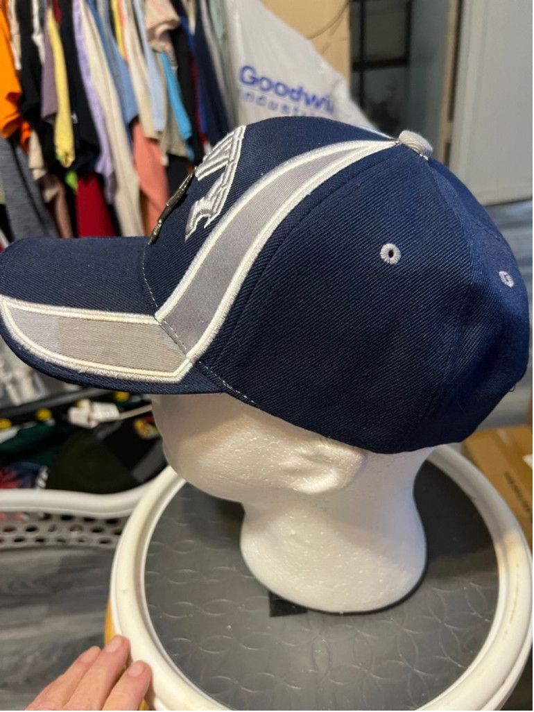 Other Men's U.S. Navy One Size Baseball Cap Navy Blue Grey Size ONE SIZE - 2 Thumbnail